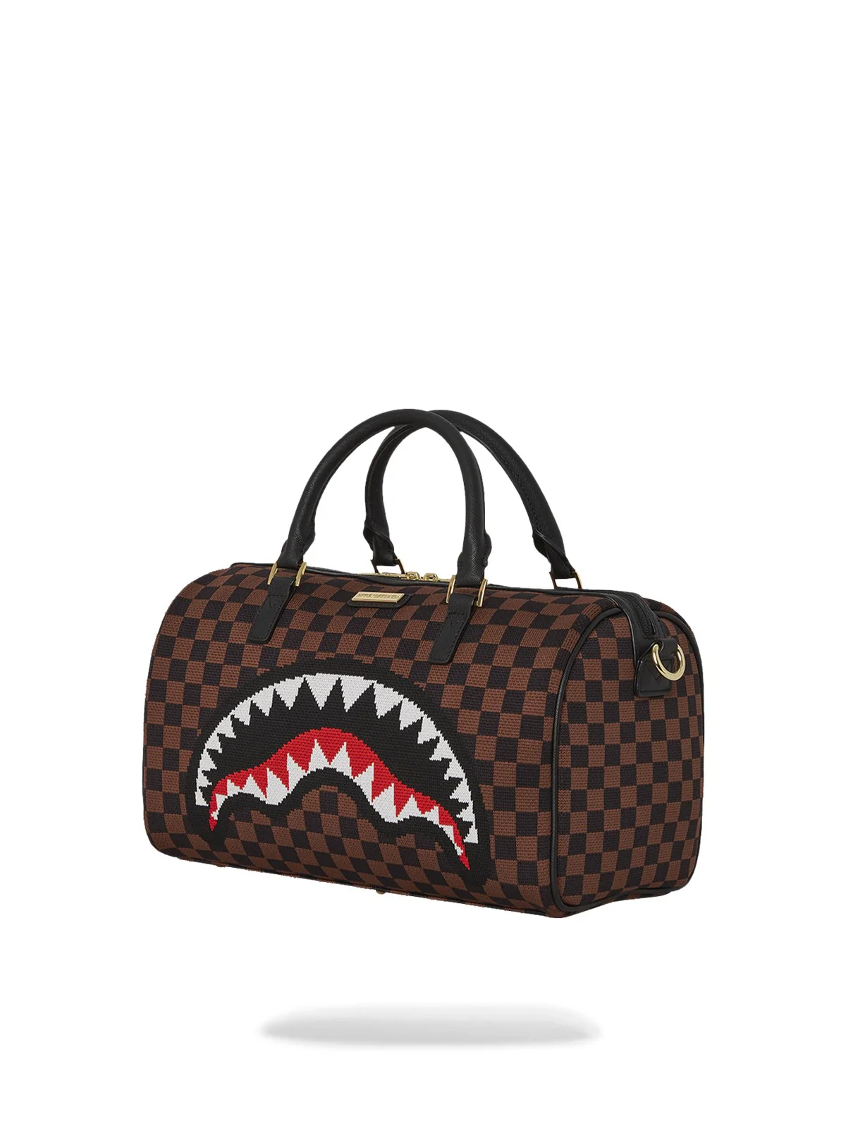 SPRAYGROUND Borsone Uomo KNIT SHARKS IN PARIS 2.0 DUFFLE 910D6840NSZ Marrone - Image 3