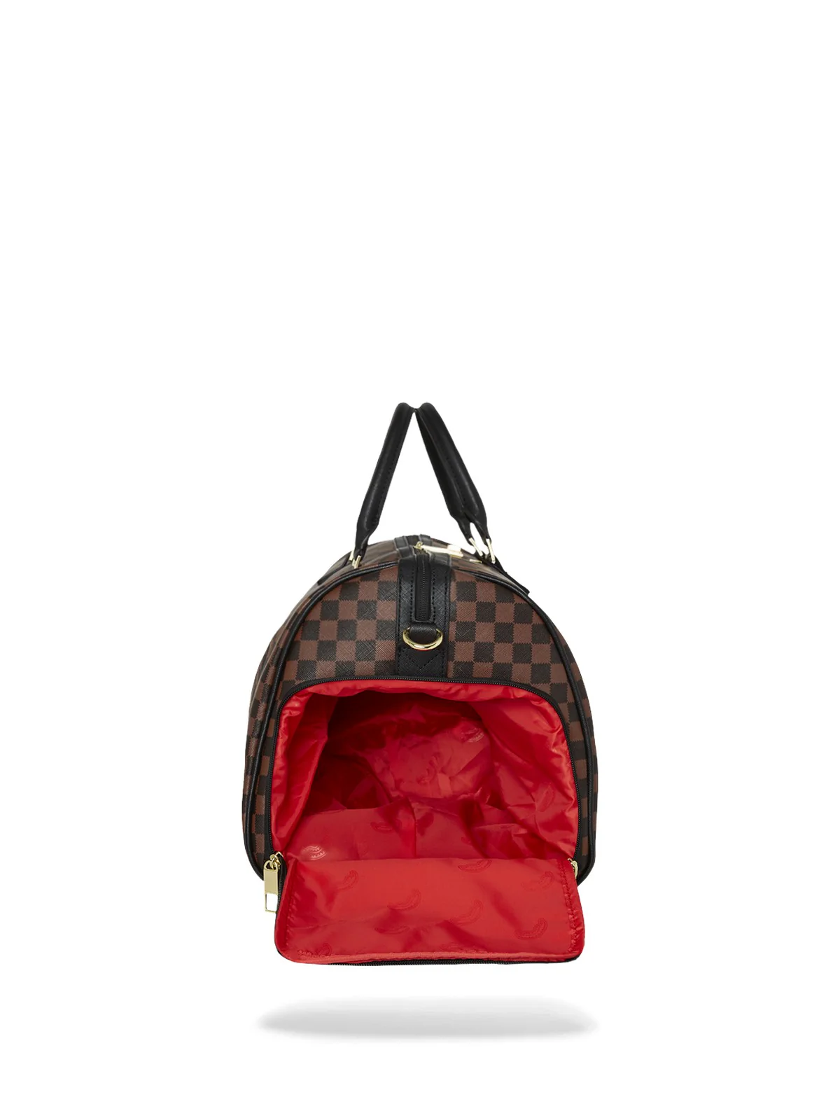 SPRAYGROUND Borsone Uomo SAWTOOTH SHARKS IN PARIS DUFFLE 910D7836NSZ MARRONE - Image 3
