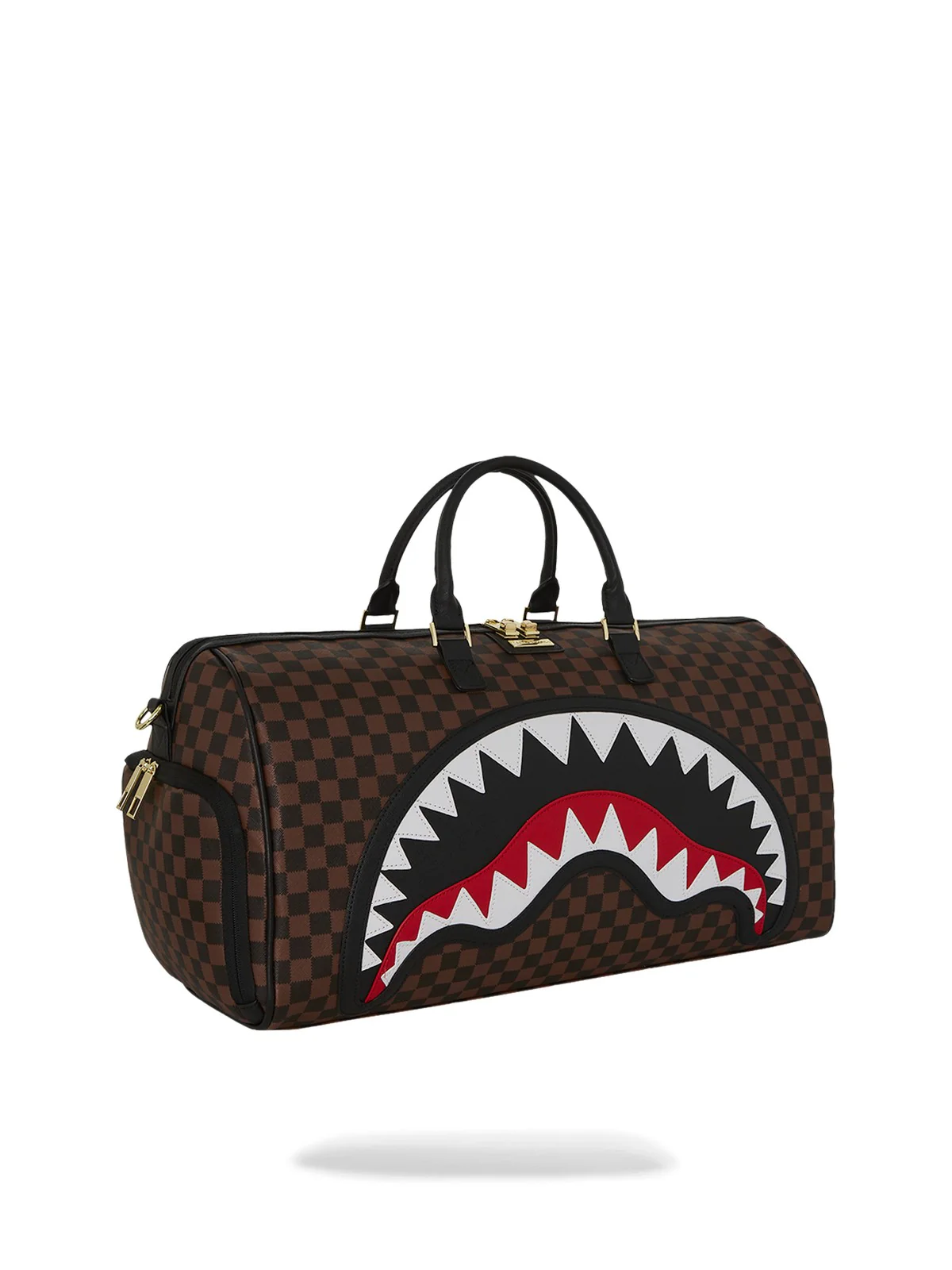 SPRAYGROUND Borsone Uomo SAWTOOTH SHARKS IN PARIS DUFFLE 910D7836NSZ MARRONE - Image 5