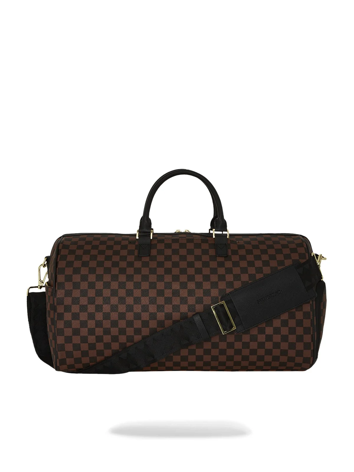 SPRAYGROUND Borsone Uomo SAWTOOTH SHARKS IN PARIS DUFFLE 910D7836NSZ MARRONE - Image 7