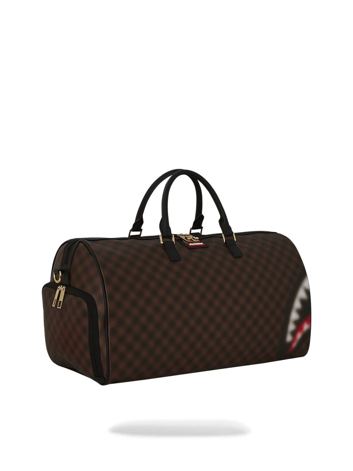 SPRAYGROUND Borsone Uomo SHARKS IN PARIS BLUR DUFFLE 910D6849NSZ Marrone - Image 2