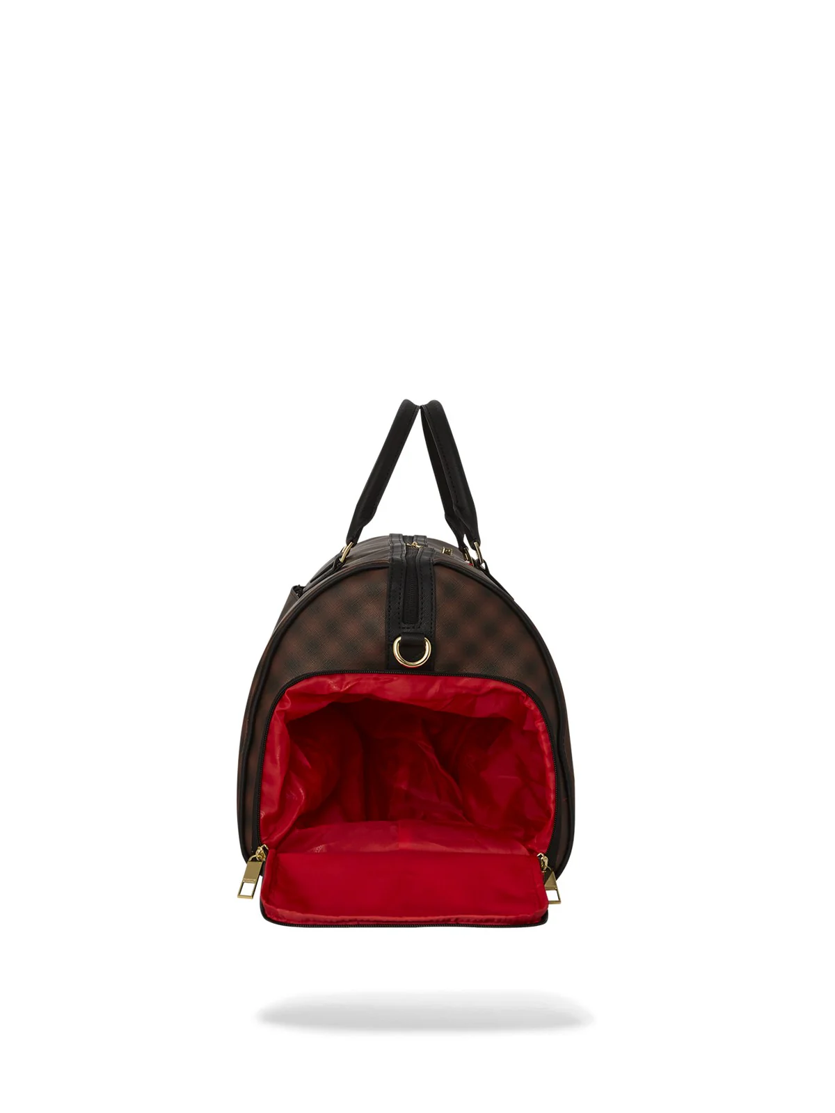 SPRAYGROUND Borsone Uomo SHARKS IN PARIS BLUR DUFFLE 910D6849NSZ Marrone - Image 6