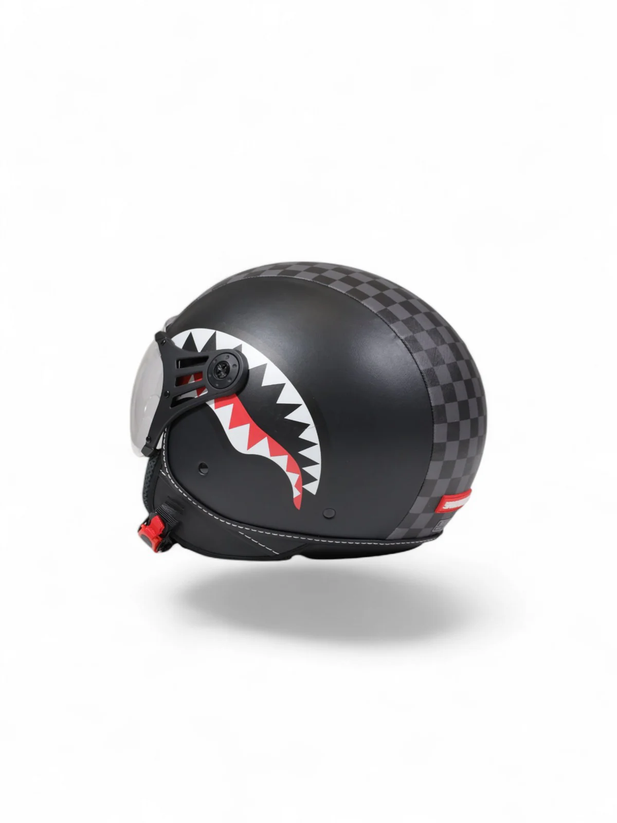 SPRAYGROUND Casco Uomo SHARKS IN PARIS HELMET OP01GREY GRIGIO - Image 7