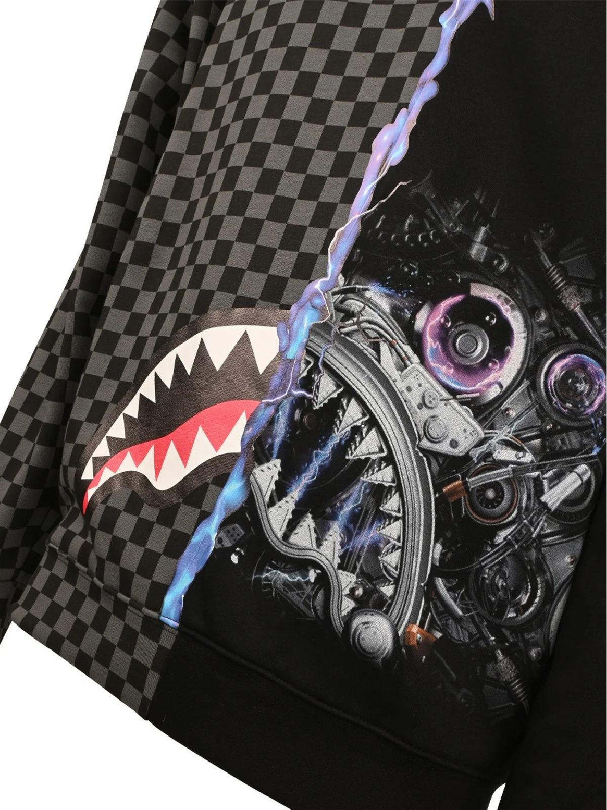 SPRAYGROUND Felpa Uomo  SP367 Nero - Image 3