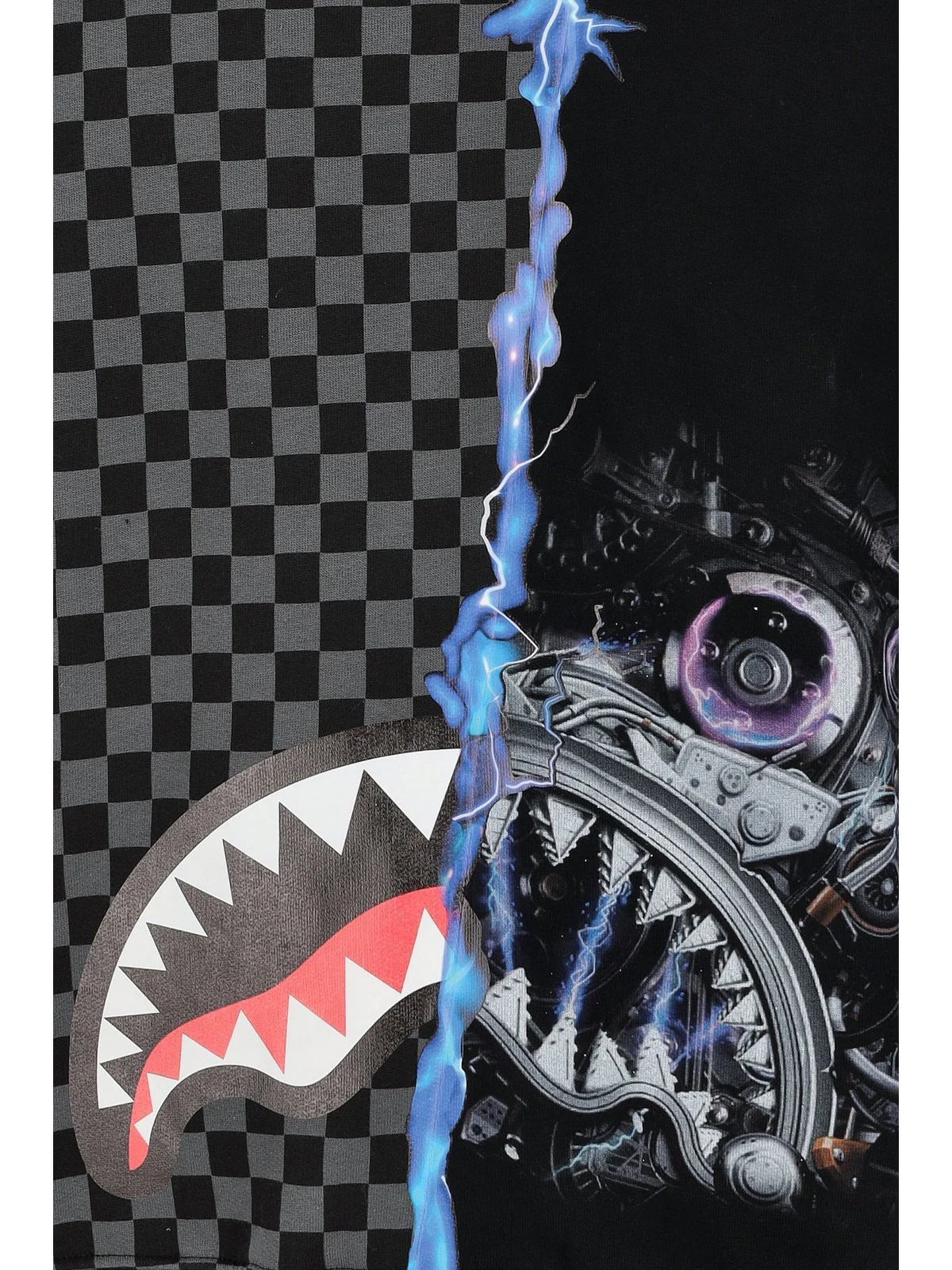 SPRAYGROUND Felpa Uomo  SP403 Nero - Image 4