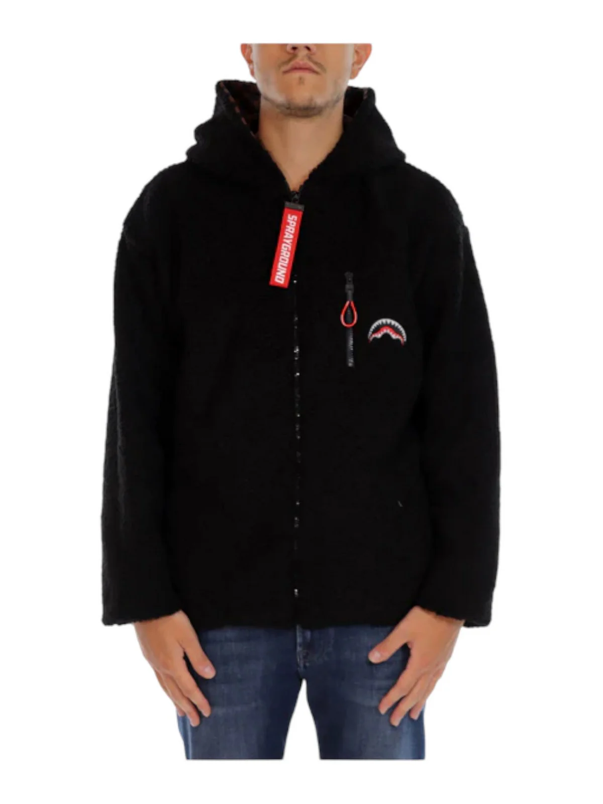 SPRAYGROUND Giubbino Uomo SP407 Marrone - Image 2