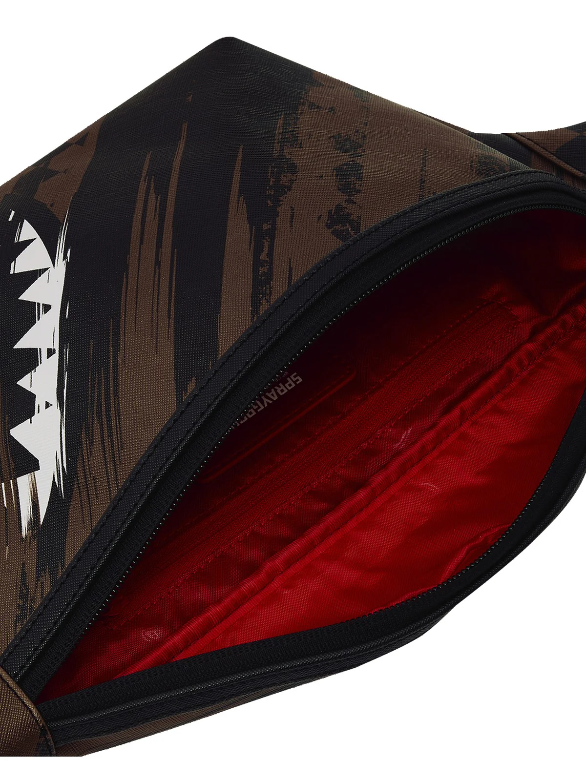 SPRAYGROUND Marsupio Unisex adulto SMEARED GRUNGE SAVVY CROSSBODY 910B8972NSZ Marrone - Image 4