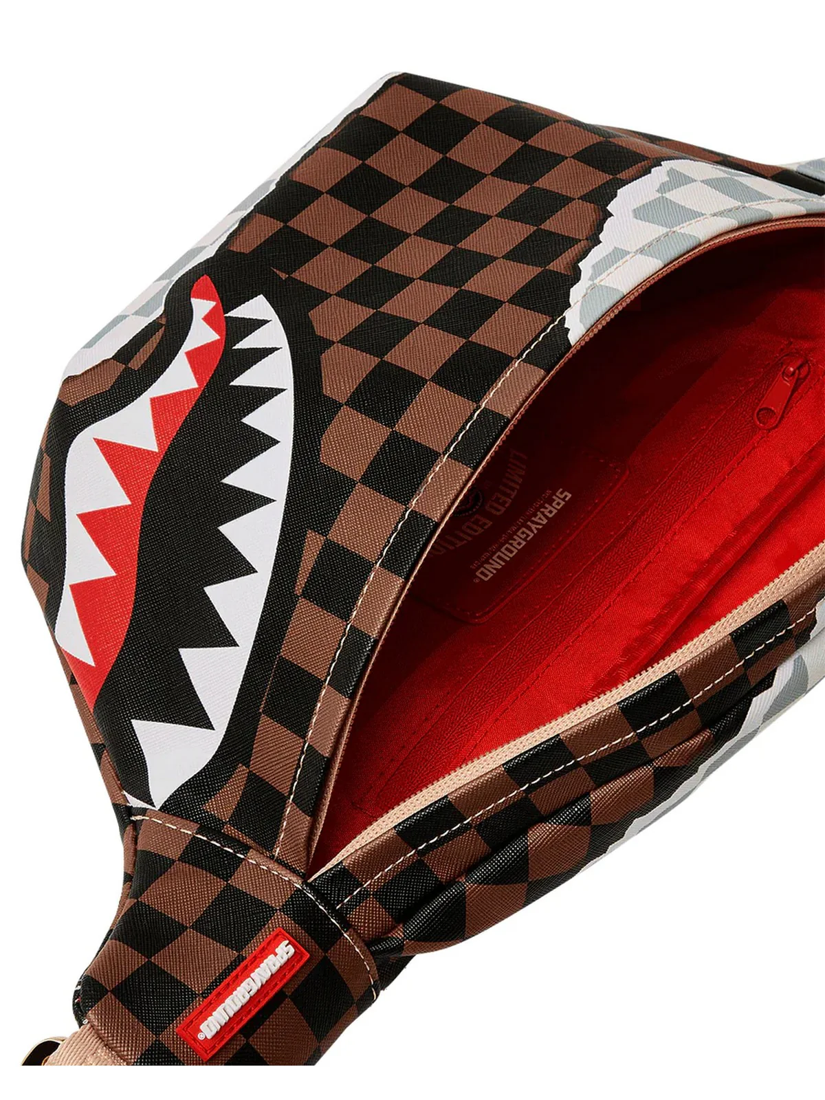 SPRAYGROUND Marsupio Uomo  910B5735NSZ Bianco - Image 3