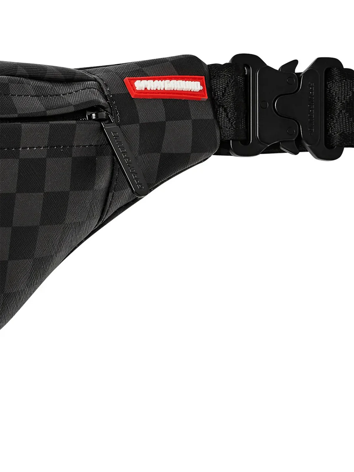 SPRAYGROUND Marsupio Uomo CENSORED SAVVY CROSSBODY 910B6167NSZ Grigio - Image 3