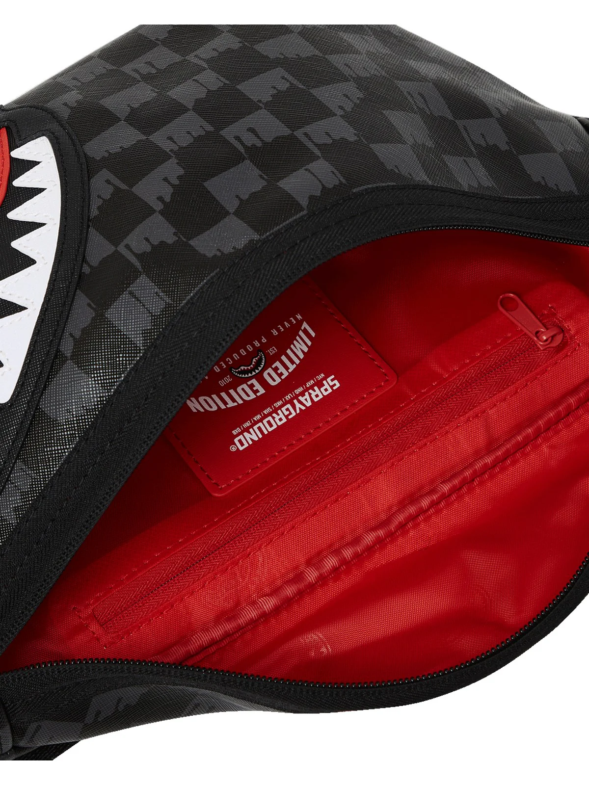 SPRAYGROUND Marsupio Uomo DRIPPING SHARKS IN PARIS SAVVY CROSSBODY 910B7971NSZ Nero - Image 2