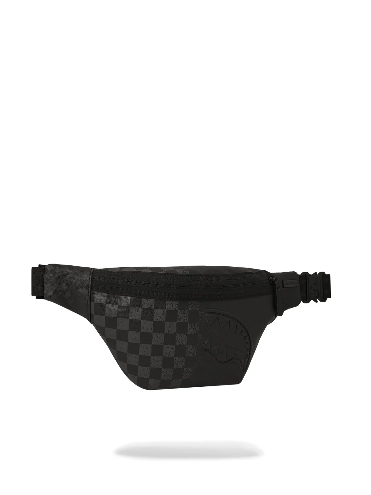SPRAYGROUND Marsupio Uomo HALF SPRITZ BLACK/GREY CHECK SAVVY CROSSBODY 910B6861NSZ Nero - Image 2