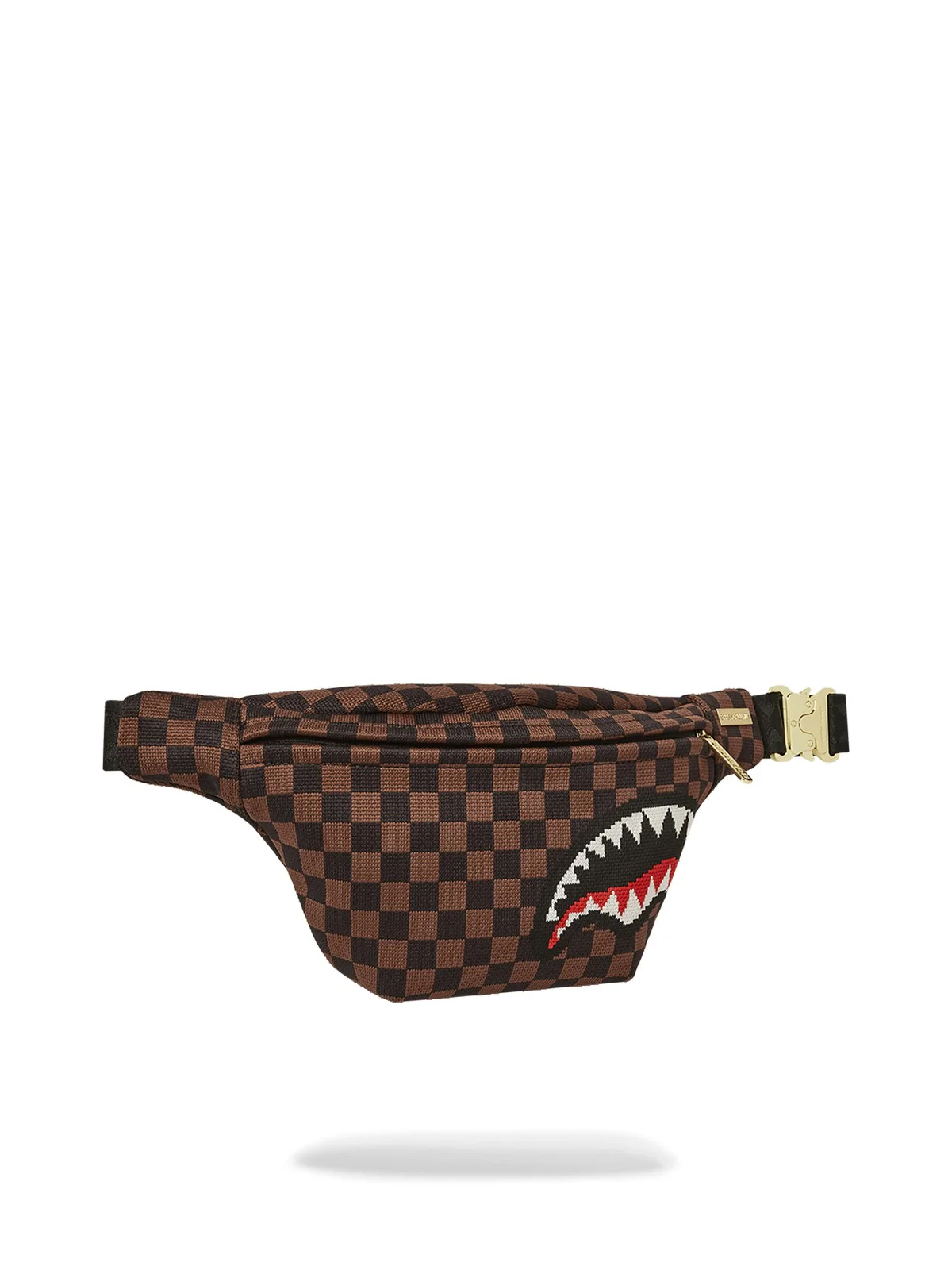 SPRAYGROUND Marsupio Uomo KNIT SHARKS IN PARIS 2.0 SAVVY CROSSBODY 910B6841NSZ Marrone - Image 2