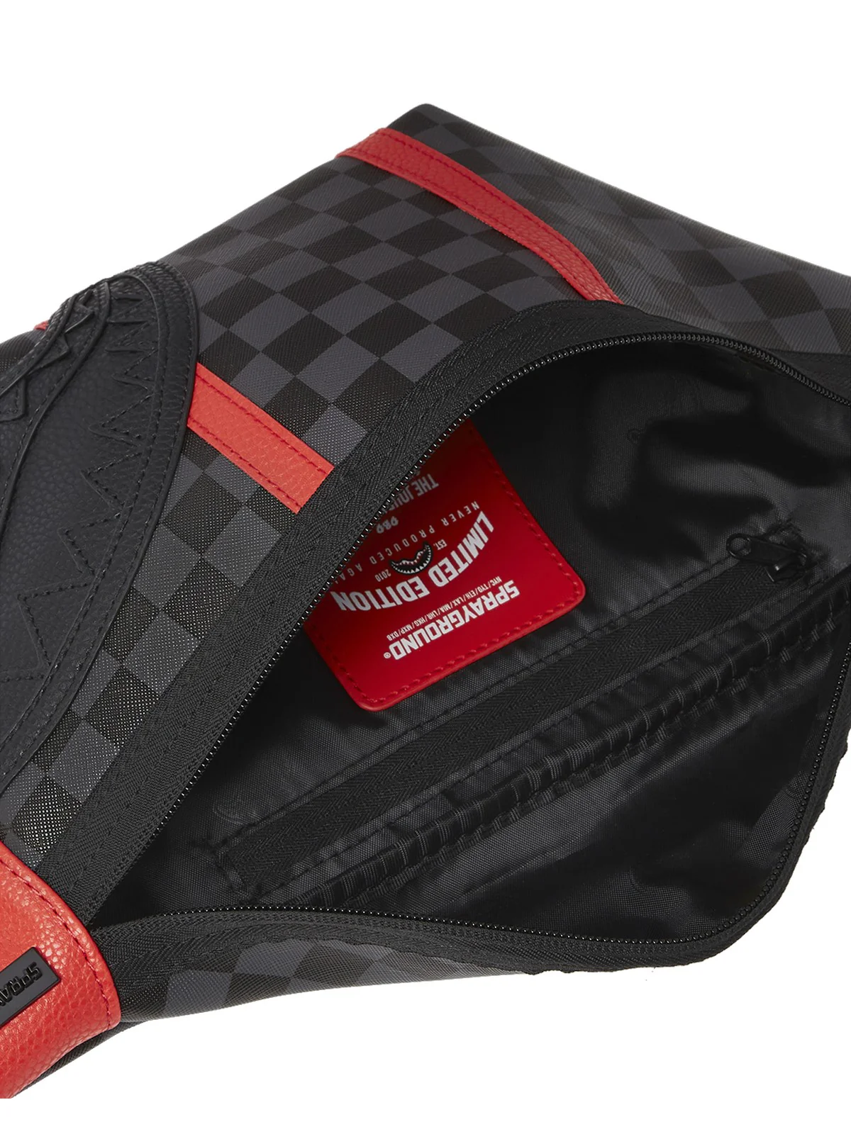 SPRAYGROUND Marsupio Uomo RACEWAY 3 CROSSBODY SAVVY 910B6472NSZ Nero - Image 4