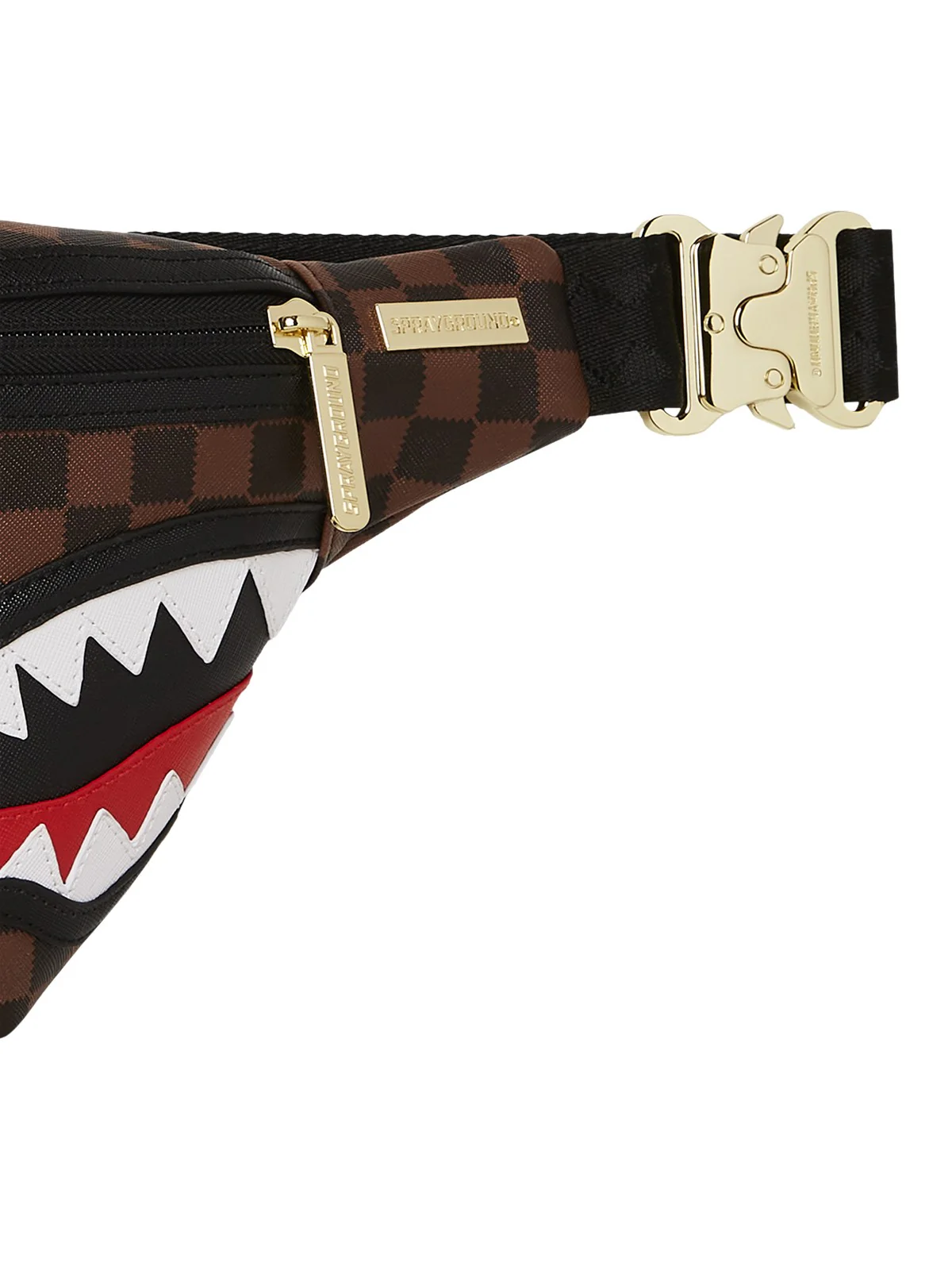 SPRAYGROUND Marsupio Uomo SAWTOOTH SHARKS IN PARIS SAVVY CROSSBODY 910B7844NSZ Nero - Image 3