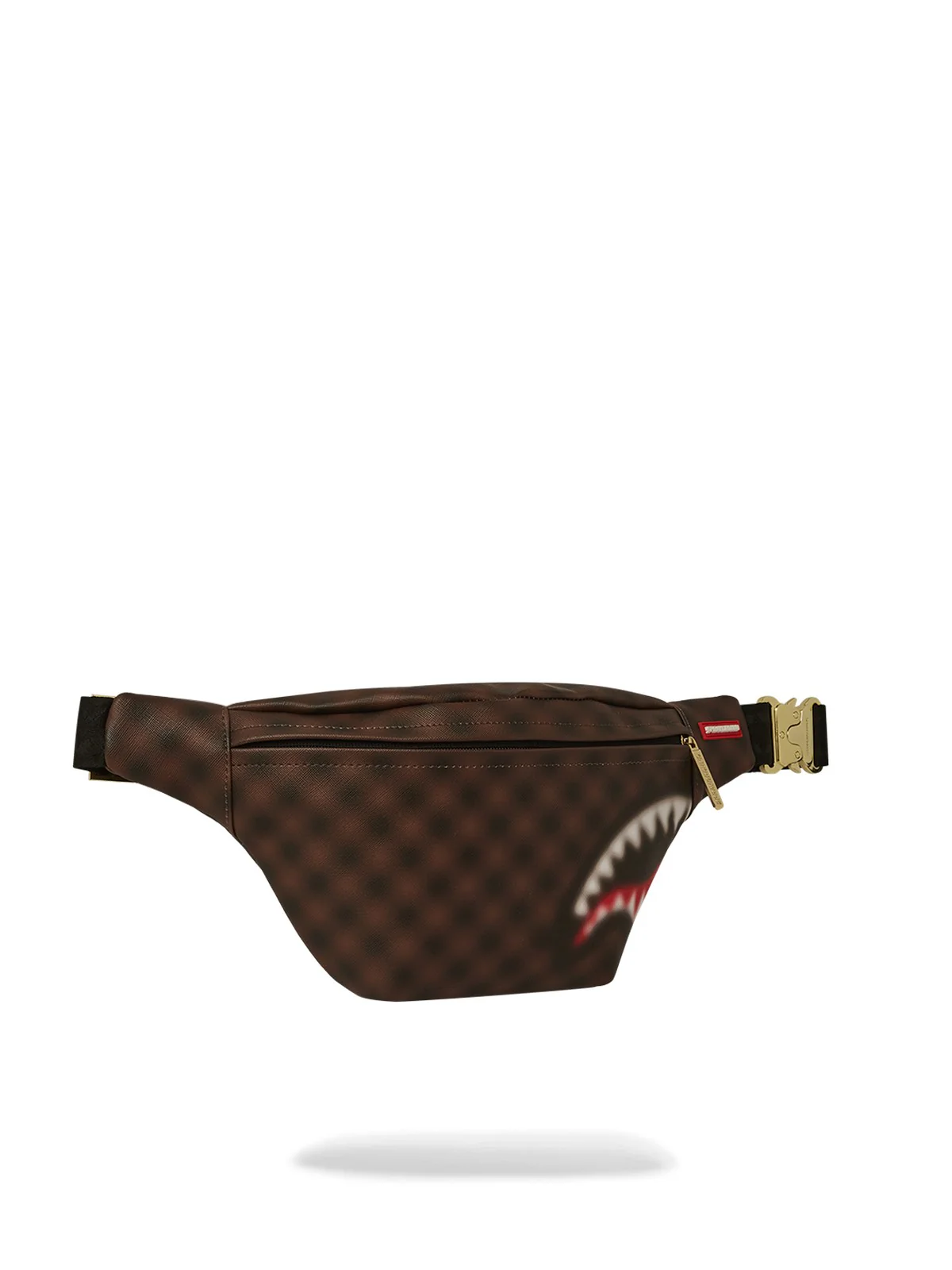 SPRAYGROUND Marsupio Uomo SHARKS IN PARIS BLUR SAVVY CROSSBODY 910B6850NSZ Marrone - Image 2