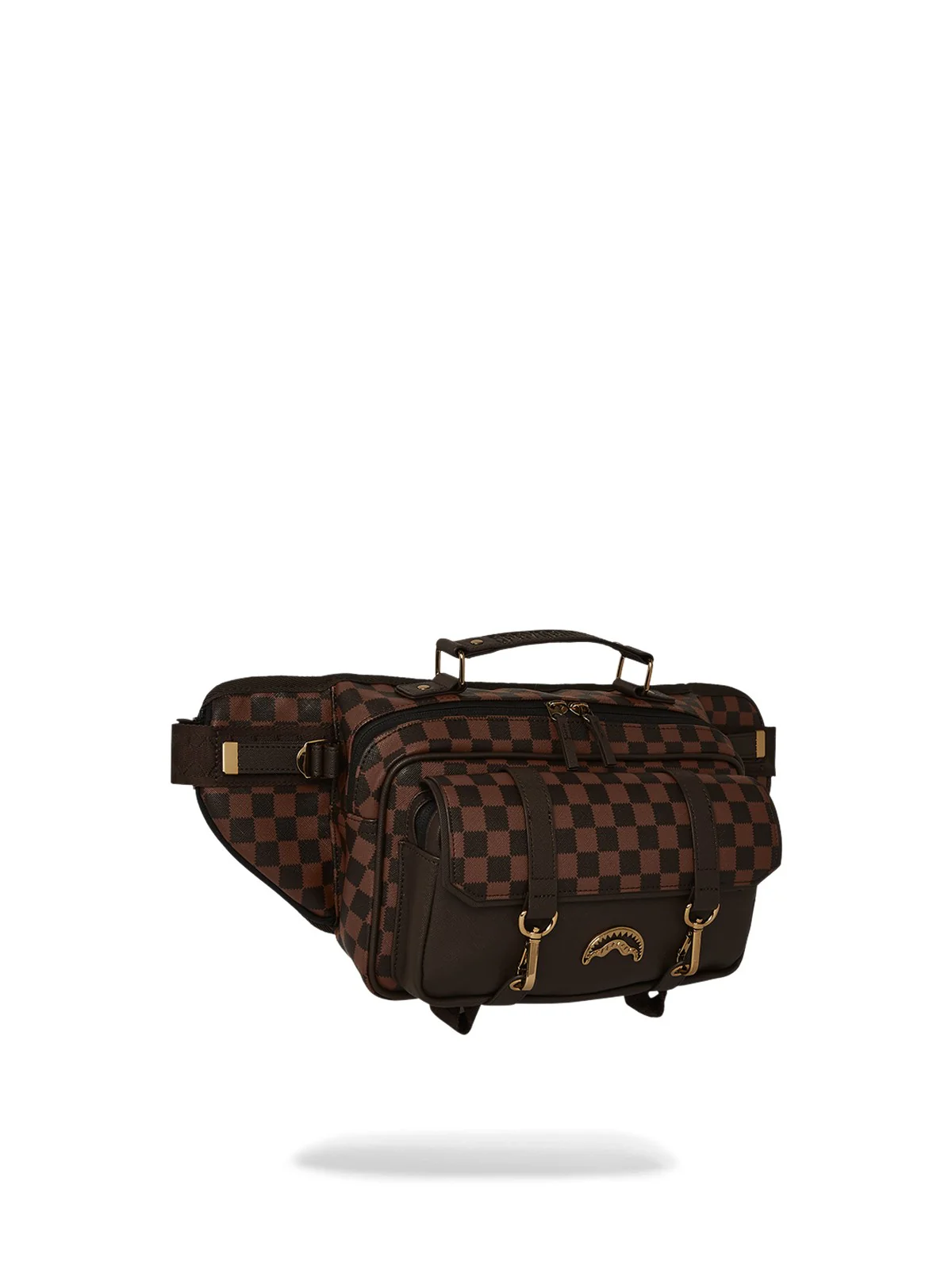SPRAYGROUND Marsupio Uomo SPEC OPS PIXEL EMBOSS CROSSBODY CARGO 910B7454NSZ Marrone - Image 2