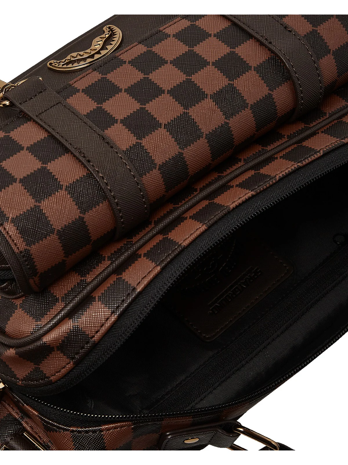 SPRAYGROUND Marsupio Uomo SPEC OPS PIXEL EMBOSS CROSSBODY CARGO 910B7454NSZ Marrone - Image 4