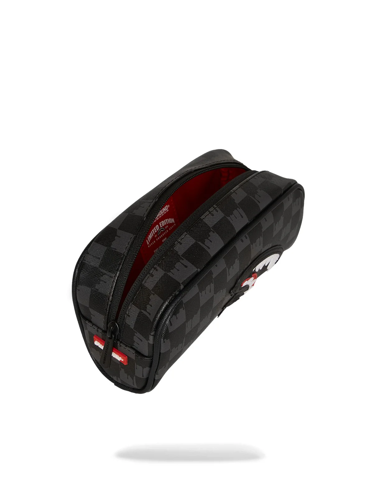 SPRAYGROUND Pochette Unisex adulto DRIPPING SHARKS IN PARIS POUCH 910B7972NSZ Nero - Image 2