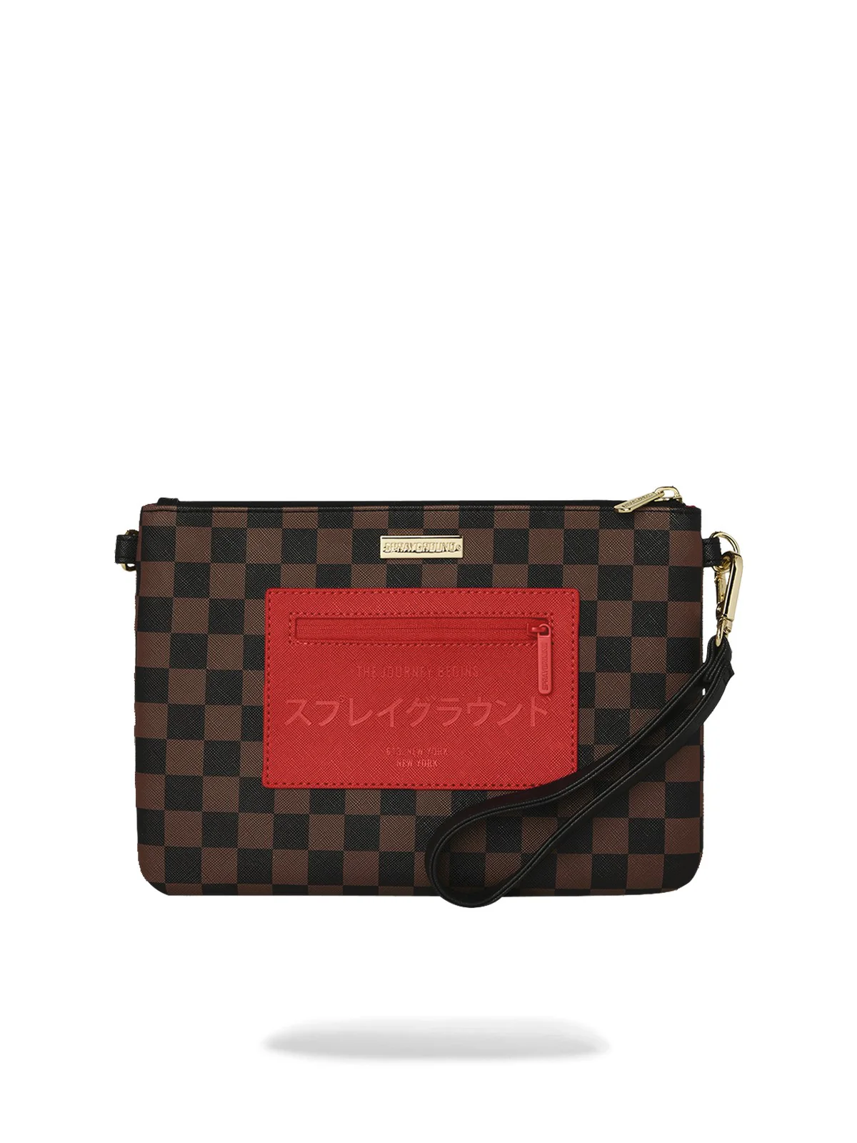 SPRAYGROUND Pochette Unisex adulto RED REDEMPTION CROSSBODY POUCHETTE 910B8900NSZ Marrone - Image 3