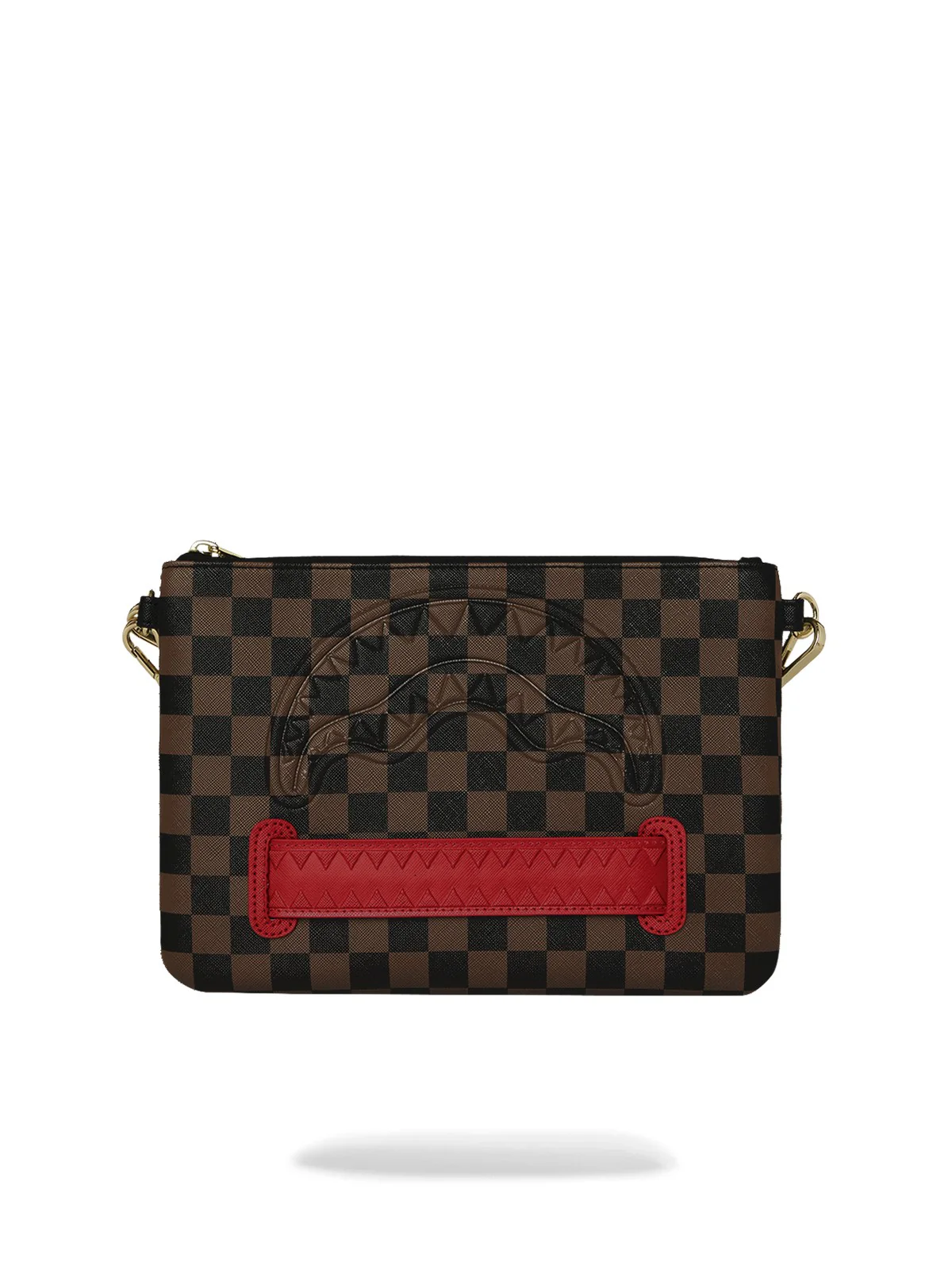 SPRAYGROUND Pochette Unisex adulto RED REDEMPTION CROSSBODY POUCHETTE 910B8900NSZ Marrone - Image 4