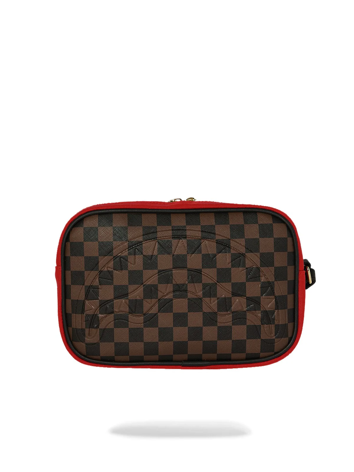 SPRAYGROUND Pochette Unisex adulto RED REDEMPTION MONTE TOILETRY BRICK 910B8899NSZ Marrone - Image 3