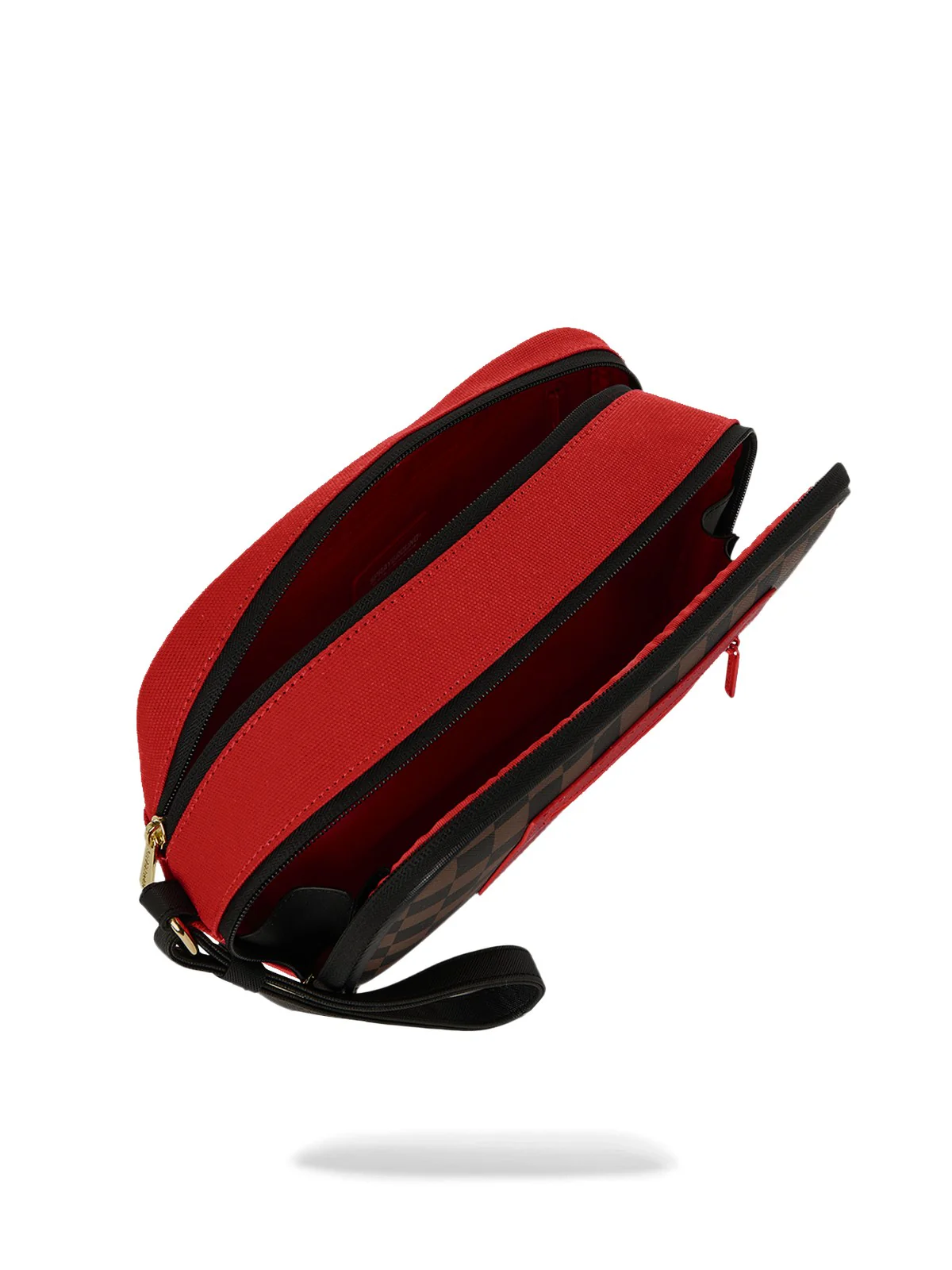SPRAYGROUND Pochette Unisex adulto RED REDEMPTION MONTE TOILETRY BRICK 910B8899NSZ Marrone - Image 4