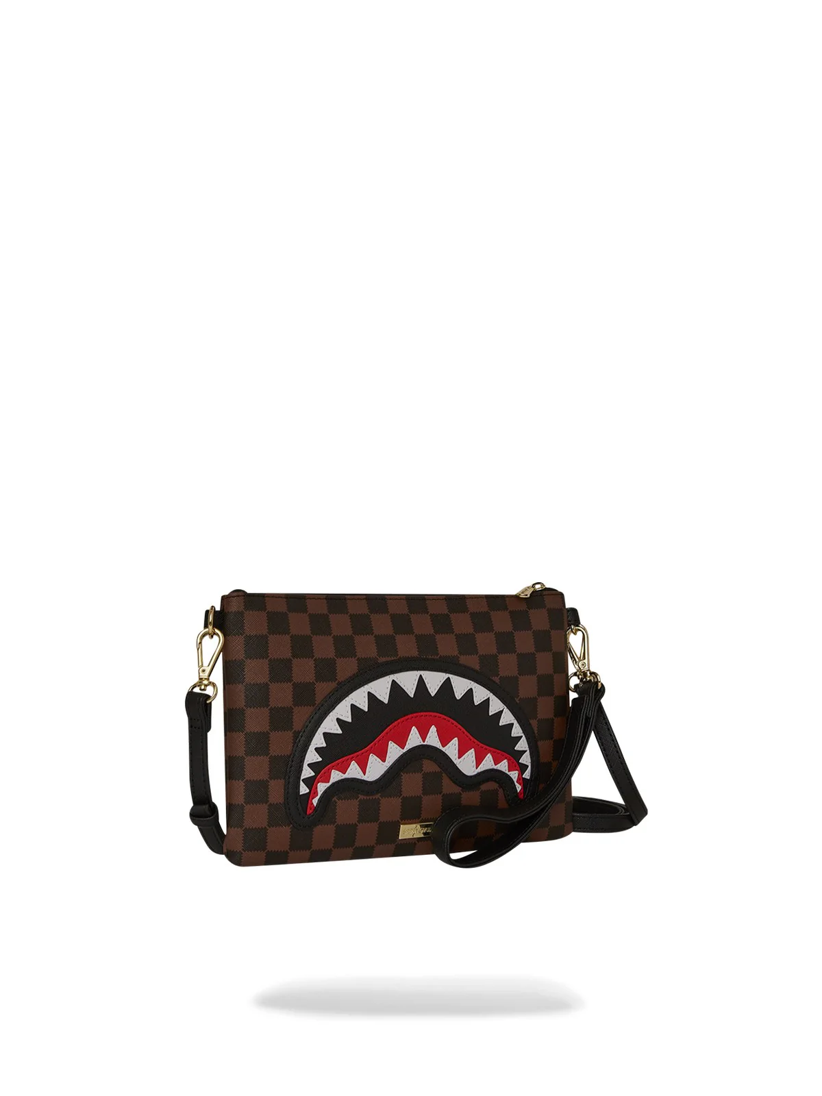 SPRAYGROUND Pochette Unisex adulto SAWTOOTH SHARKS IN PARIS CROSSOVER CLUTCH 910B7841NSZ Nero - Image 2