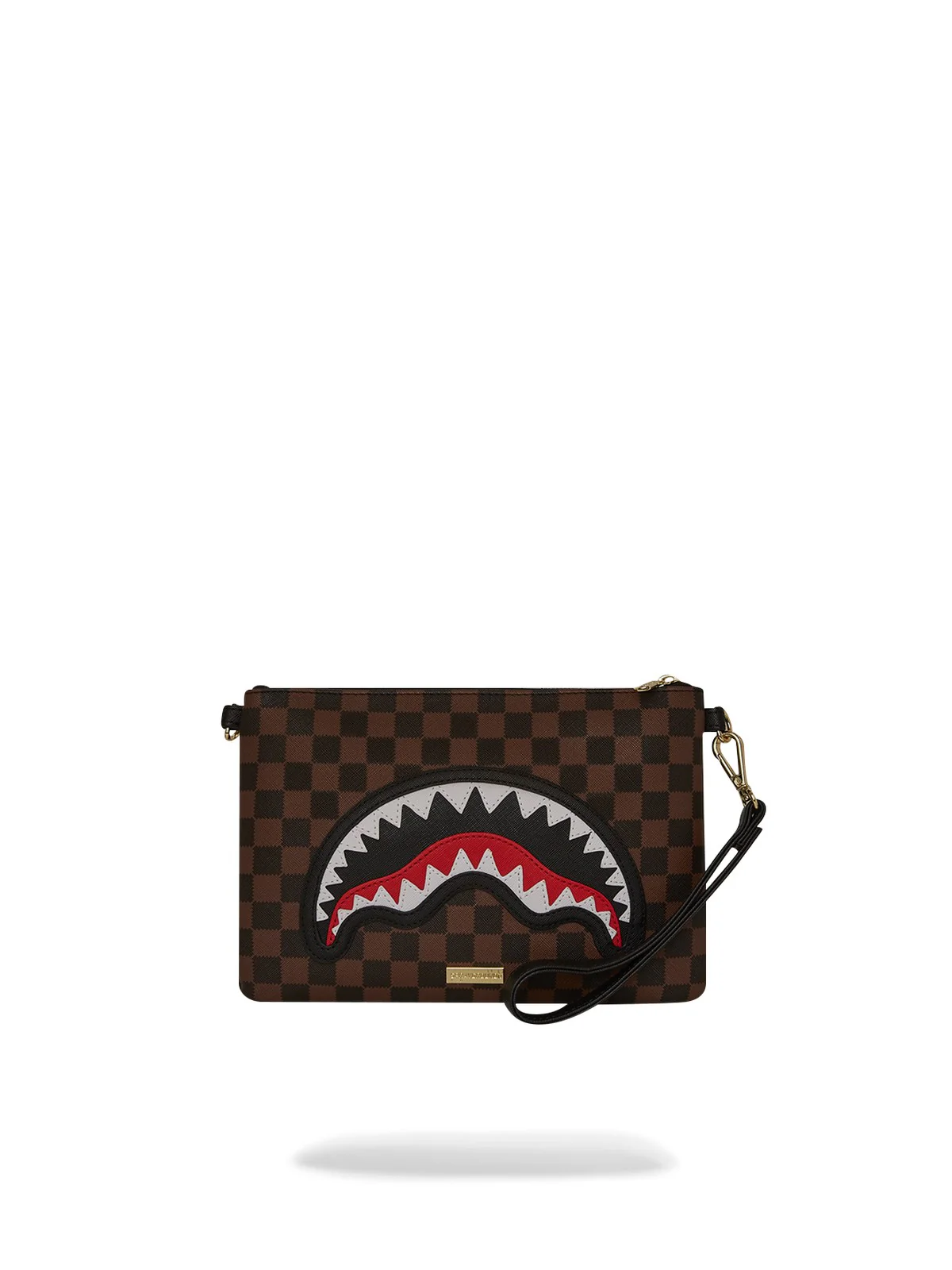 SPRAYGROUND Pochette Unisex adulto SAWTOOTH SHARKS IN PARIS CROSSOVER CLUTCH 910B7841NSZ Nero - Image 4