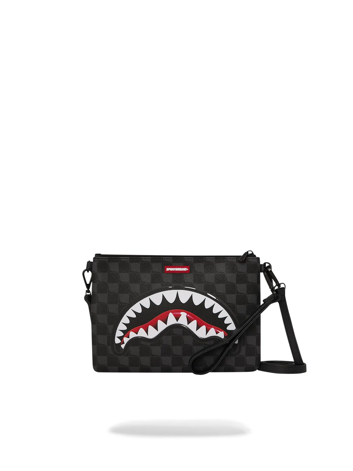 SPRAYGROUND Pochette Unisex adulto SIP BALLOON BLACK CROSSBODY POUCHETTE 910B8948NSZ Nero