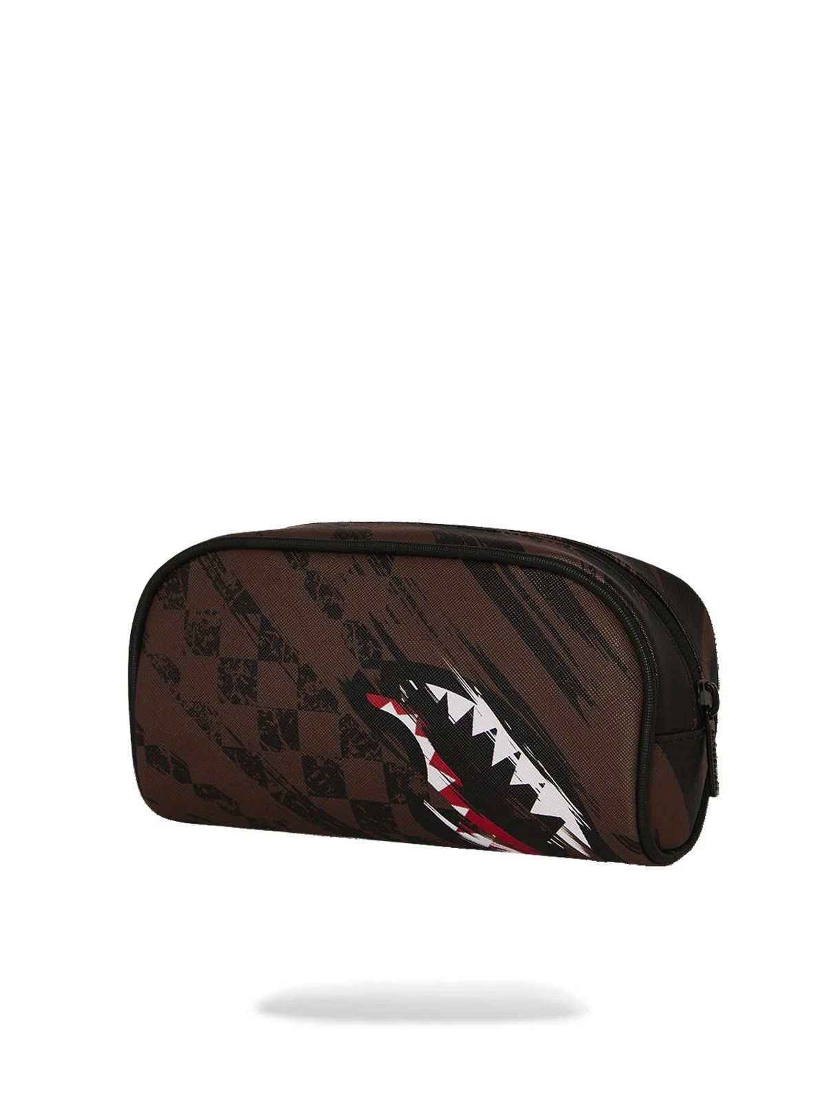 SPRAYGROUND Pochette Unisex adulto SMEARED GRUNGE PENCIL POUCH 910B8973NSZ Marrone - Image 3