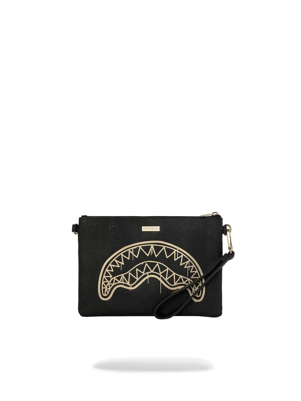 SPRAYGROUND Pochette Unisex adulto THAT GOLD DRAP CROSSBODY POUCHETTE 910B8977NSZ Nero - Image 4