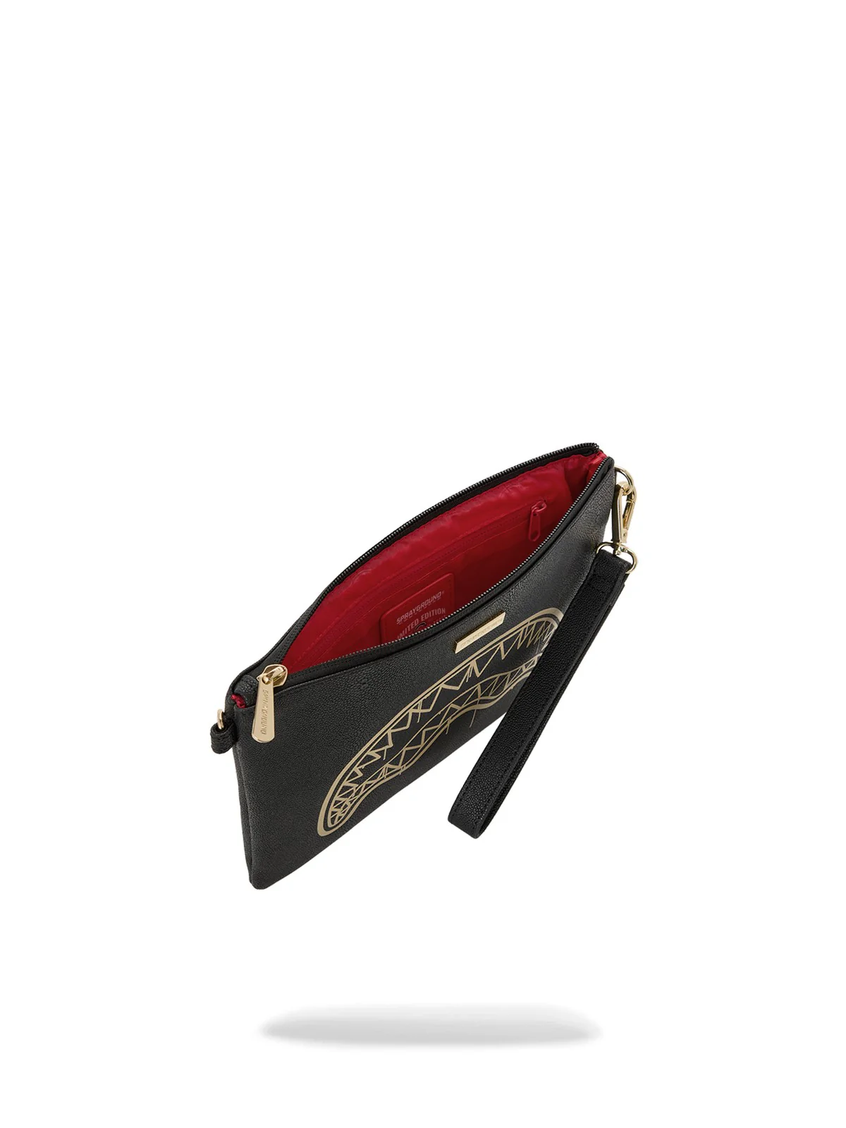 SPRAYGROUND Pochette Unisex adulto THAT GOLD DRAP CROSSBODY POUCHETTE 910B8977NSZ Nero - Image 5