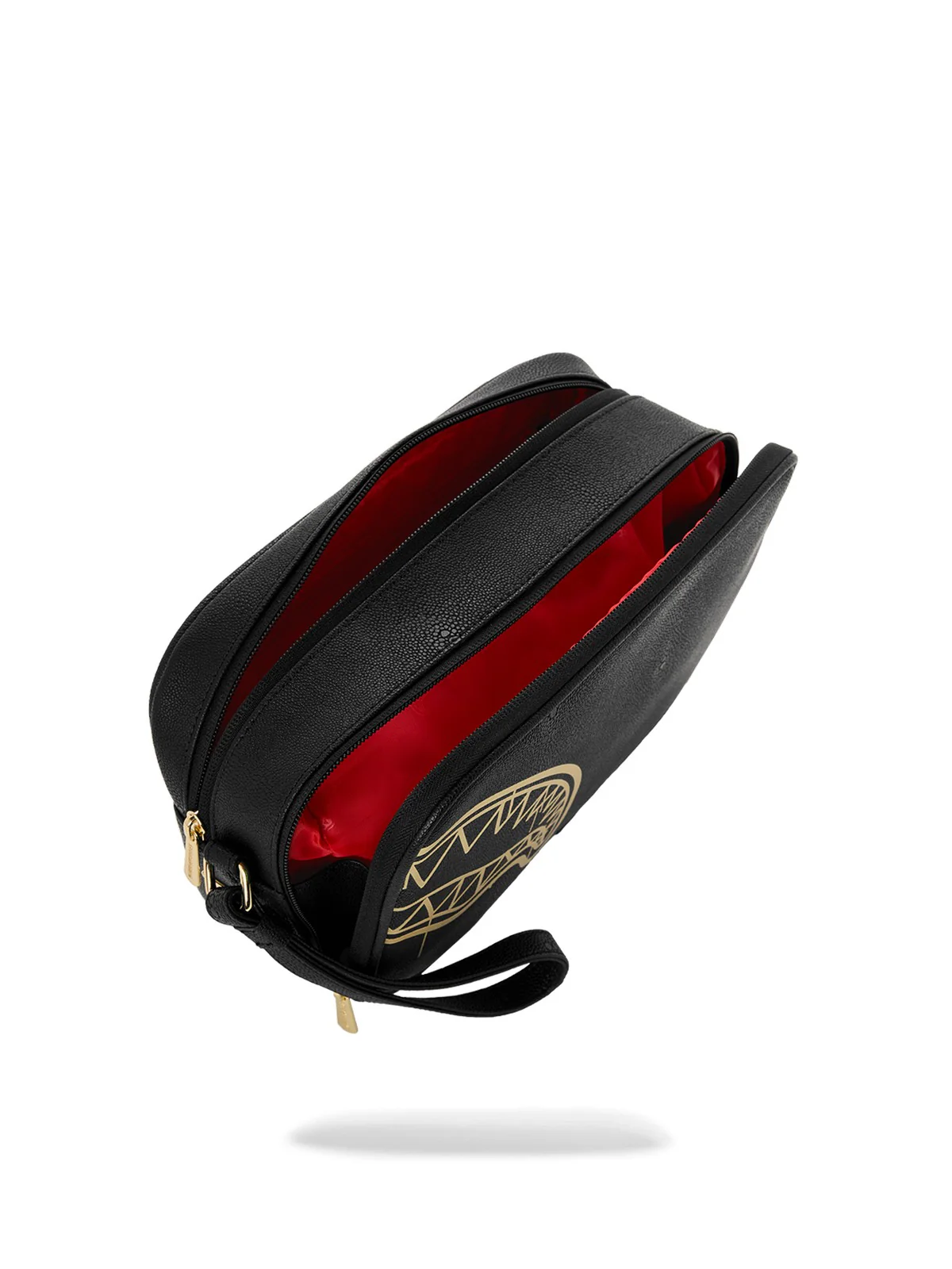 SPRAYGROUND Pochette Unisex adulto THAT GOLD DRAP TOILETRY 910B8976NSZ Nero - Image 4
