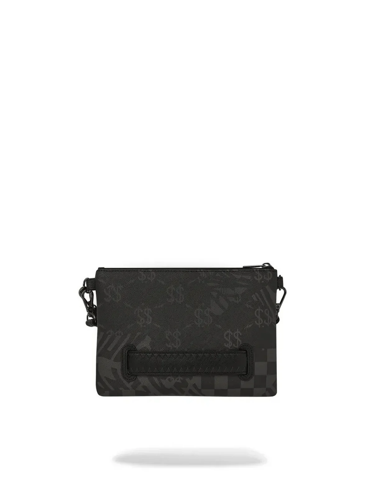 SPRAYGROUND Pochette Uomo 3AM CHECK POUCHETTE 910B7502NSZ Grigio - Image 2