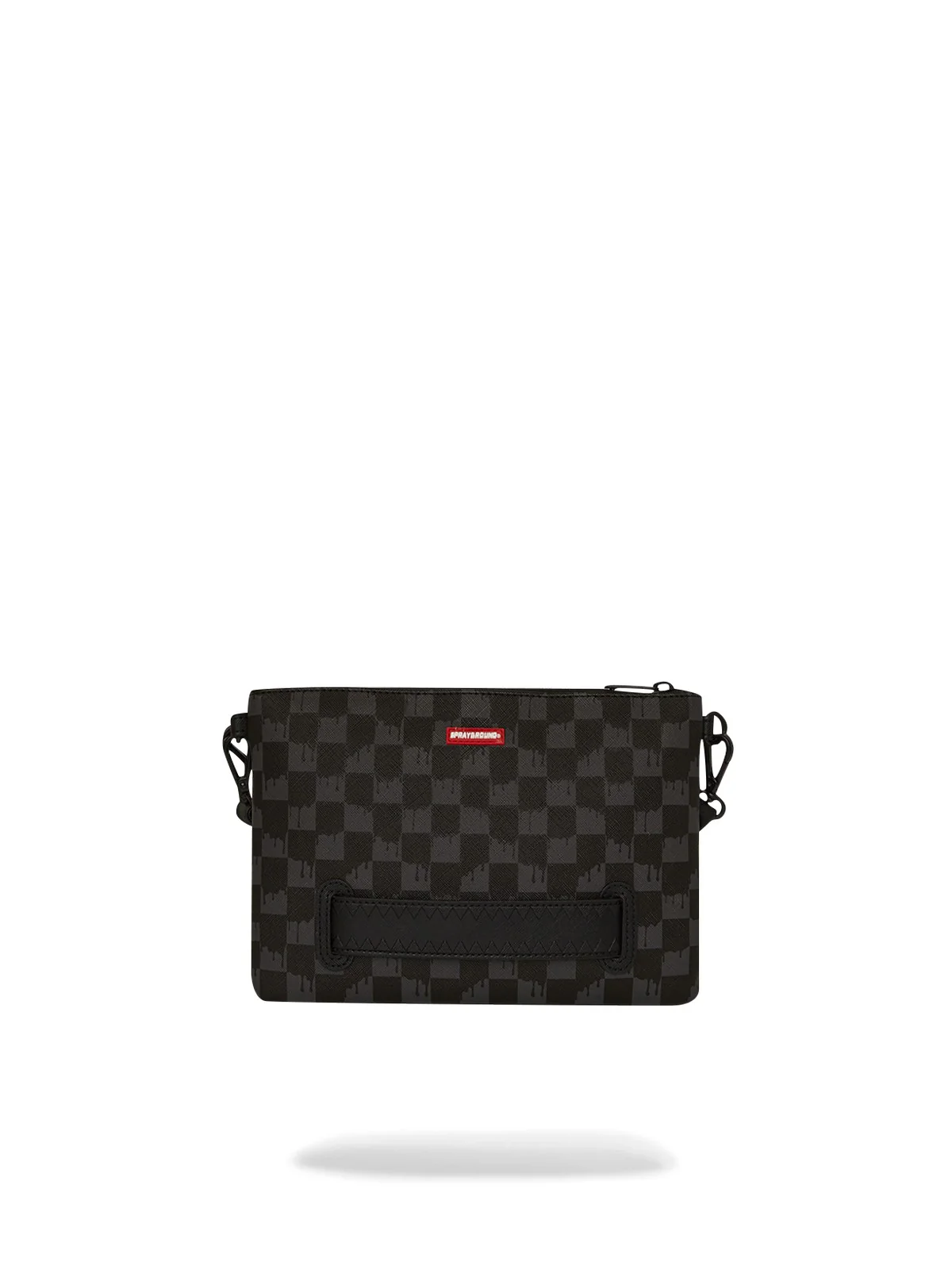 SPRAYGROUND Pochette Uomo DRIPPING SHARKS IN PARIS CROSSOVER CLUTCH 910B7969NSZ Nero - Image 3
