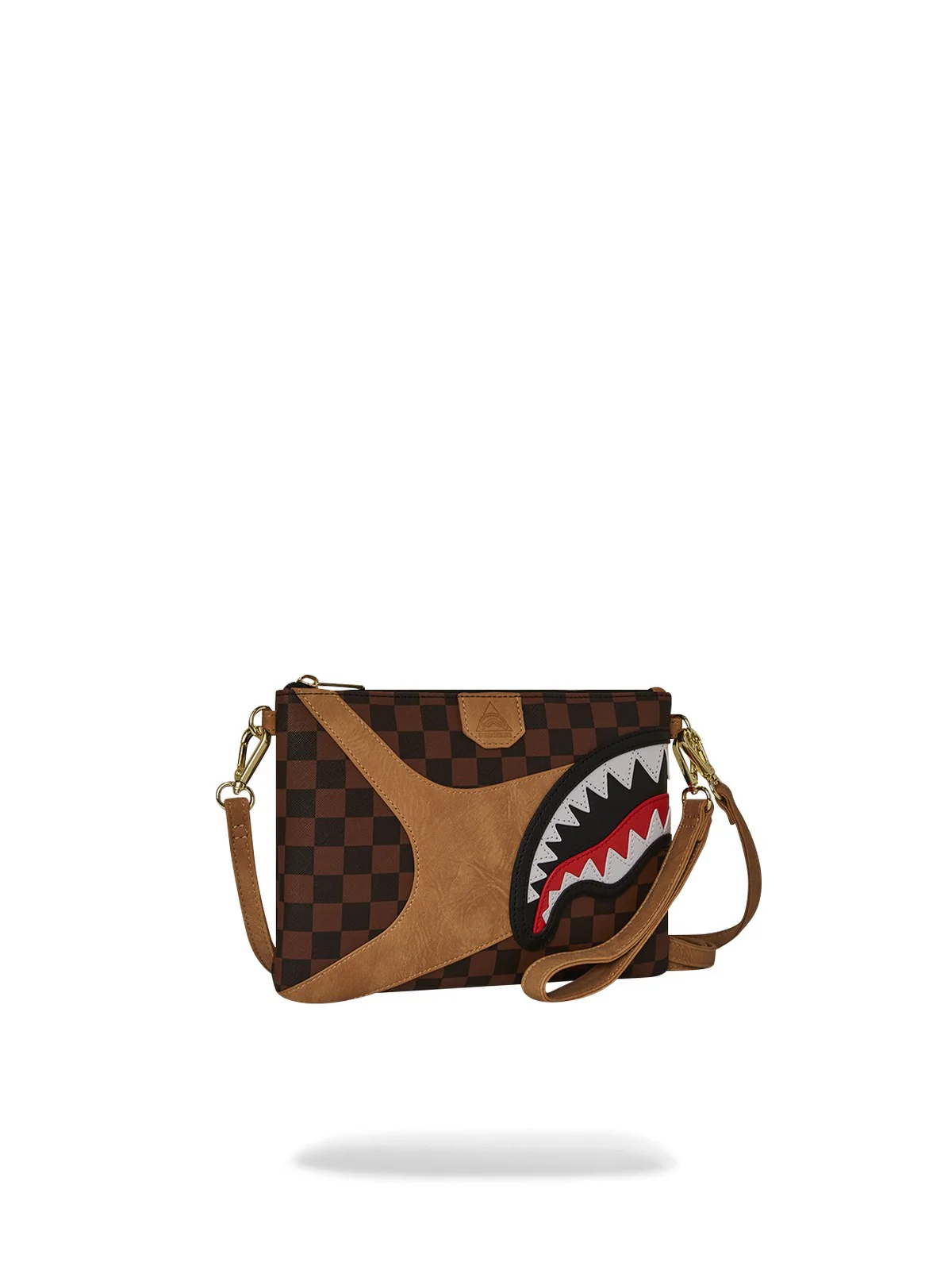 SPRAYGROUND Pochette Uomo HENNYVILLE CROSSOVER CLUTCH 910B7994NSZ MARRONE - Image 5