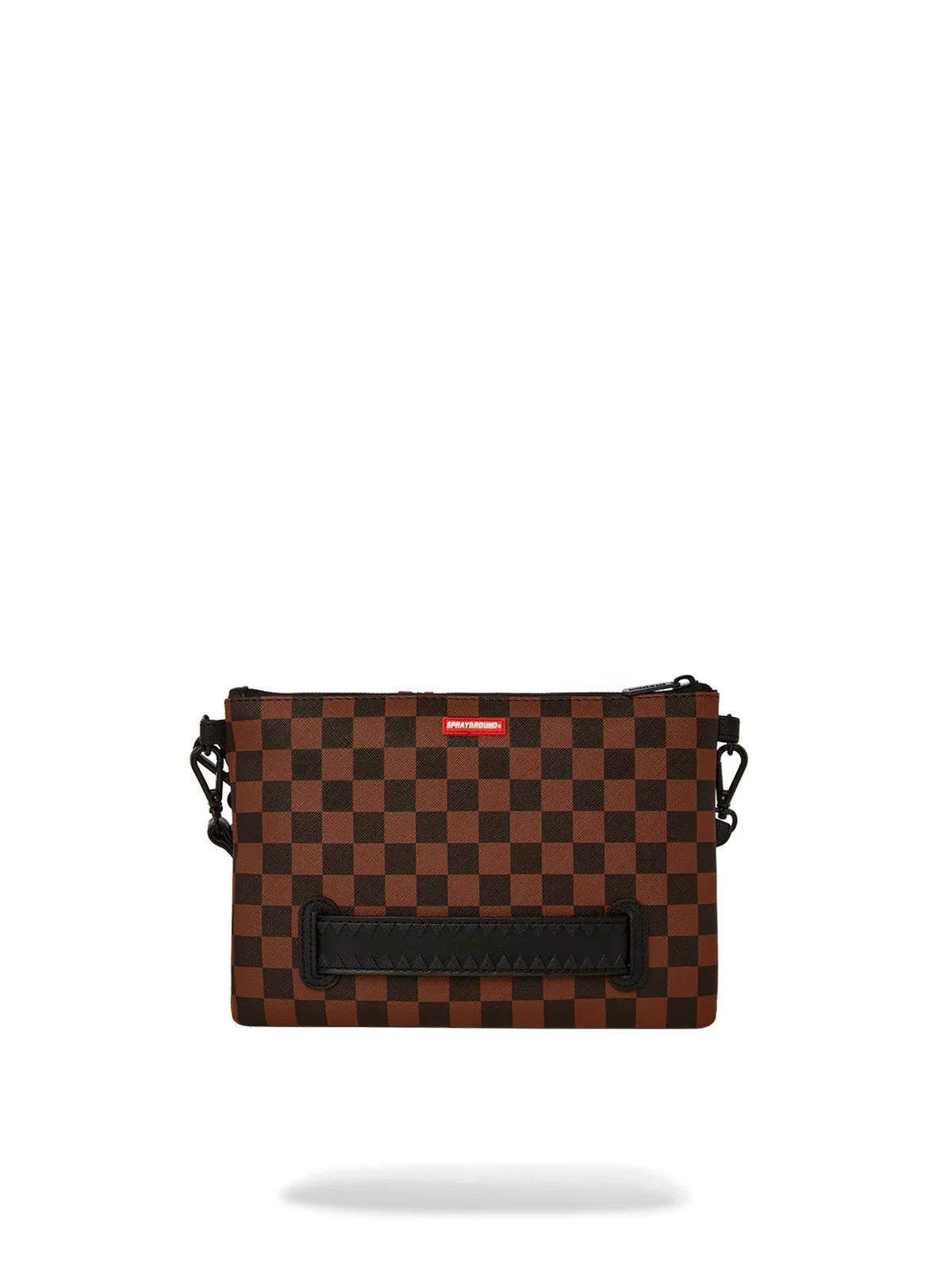 SPRAYGROUND Pochette Uomo MACHINE FRANCAISE POUCHETTE 910B7493NSZ Marrone - Image 3