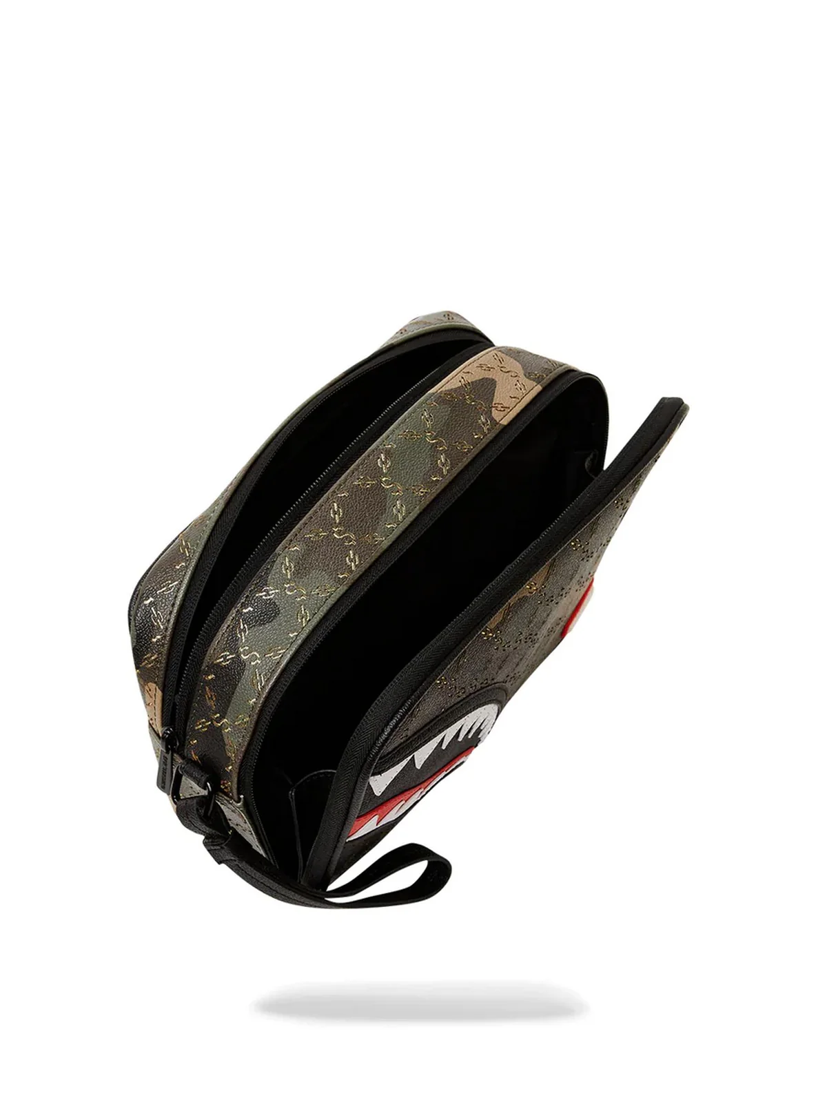SPRAYGROUND Pochette Uomo $ Pattern over camo 910B5554NSZ Verde - Image 3