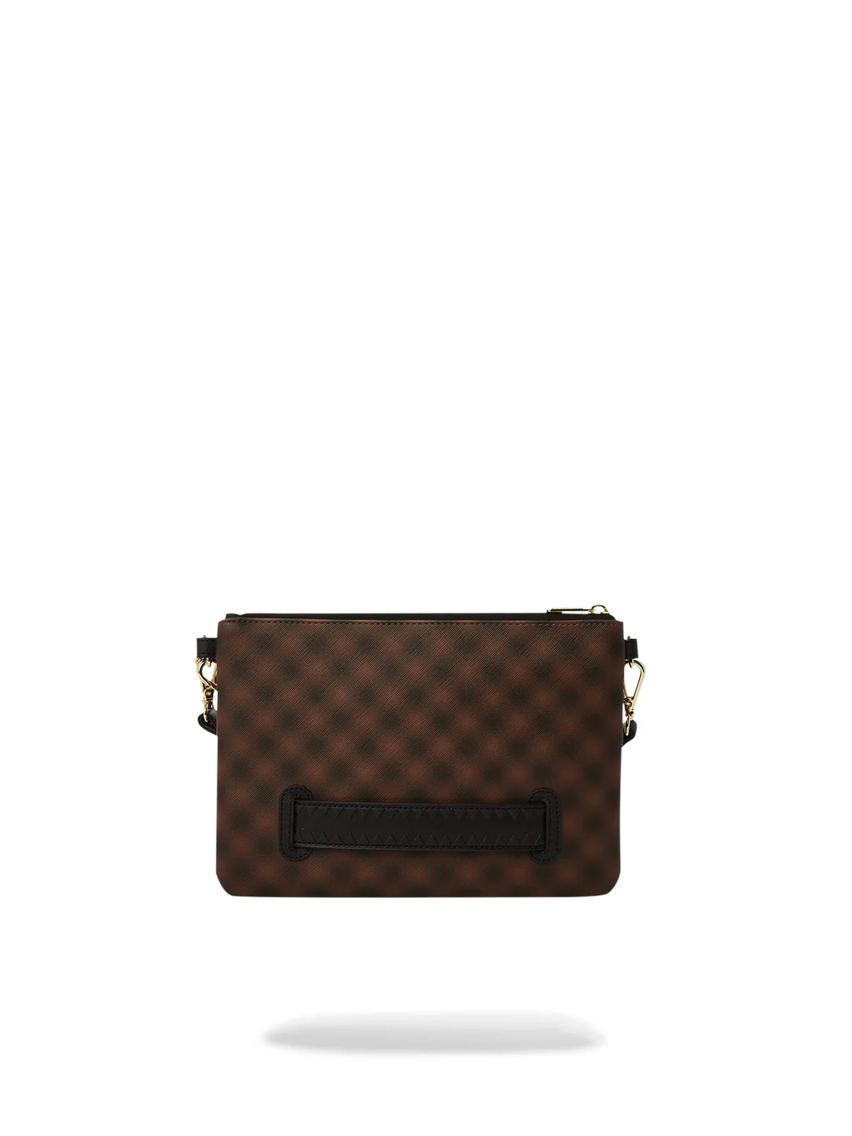 SPRAYGROUND Pochette Uomo SHARKS IN PARIS BLUR POUCHETTE 910B6847NSZ Marrone - Image 3