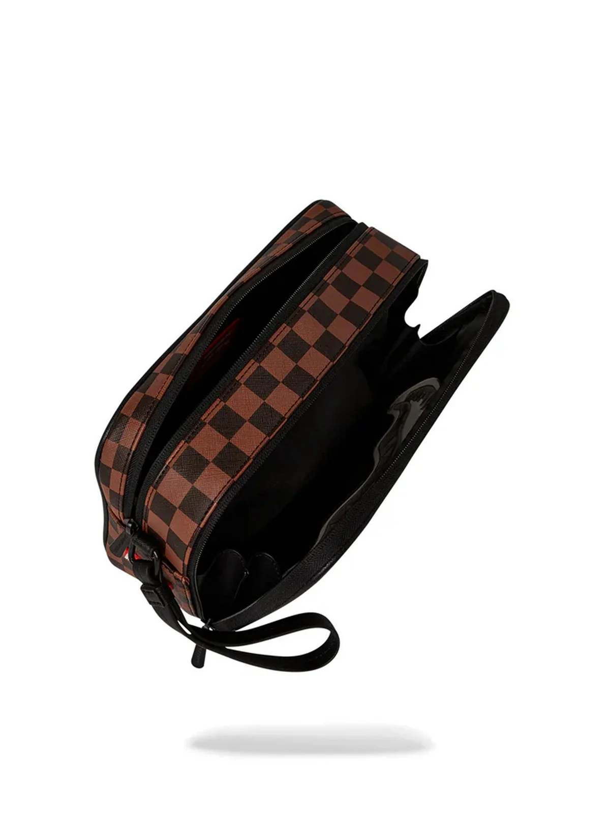 SPRAYGROUND Pochette Uomo SIP CLEAR SM EYES TOILETRY BRICK 910B6516NSZ Marrone - Image 2