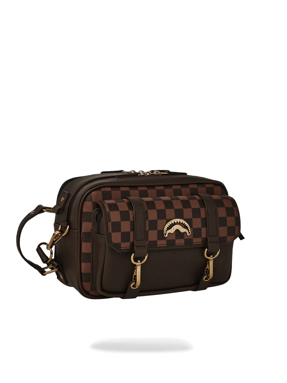 SPRAYGROUND Pochette Uomo SPEC OPS PIXEL EMBOSS TOILETRY 910B7457NSZ Marrone - Image 2