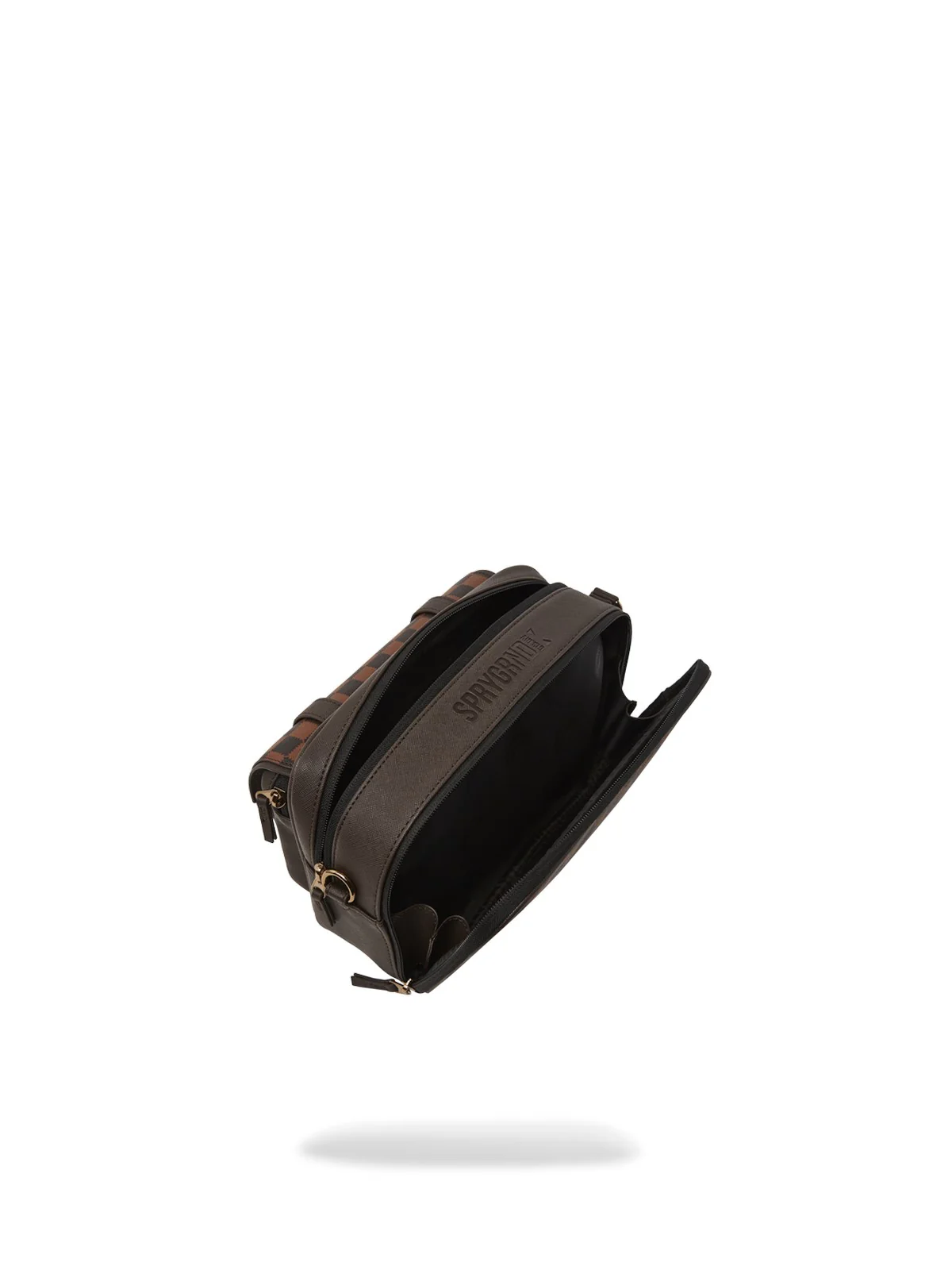 SPRAYGROUND Pochette Uomo SPEC OPS PIXEL EMBOSS TOILETRY 910B7457NSZ Marrone - Image 4