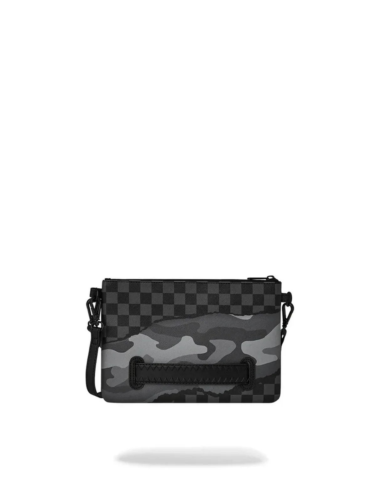 SPRAYGROUND Pochette Uomo SPLIT UP CAMO TEAR CROSS CLUTCH STRAP 910B6582NSZ Nero - Image 2