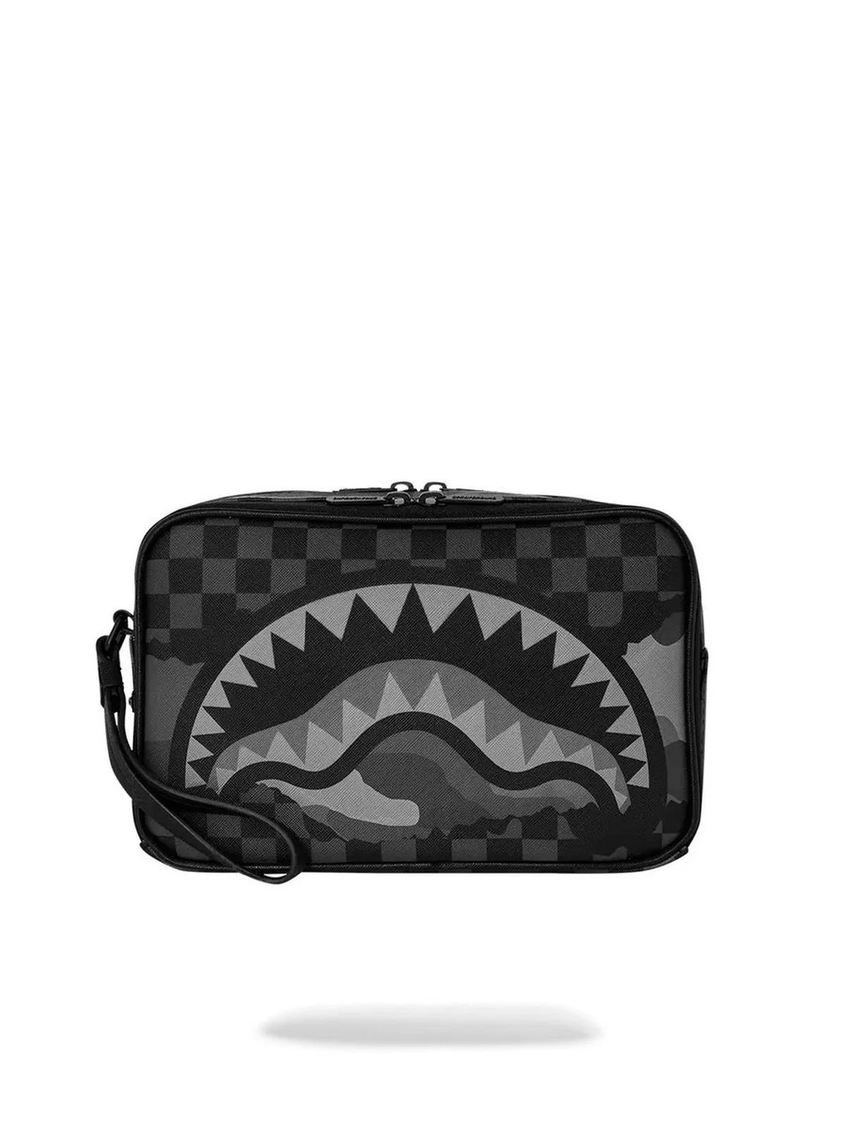 SPRAYGROUND Pochette Uomo SPLIT UP CAMO TEAR TOILETRY BRICK 910B6583NSZ Grigio