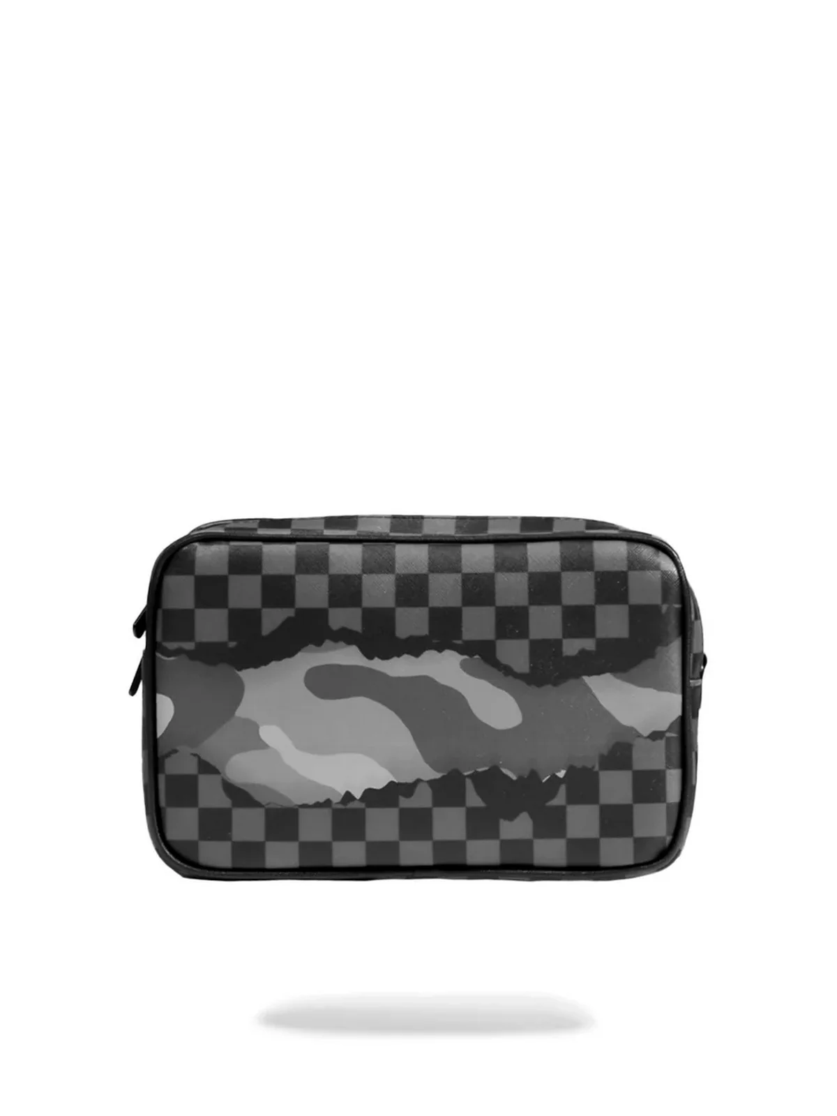 SPRAYGROUND Pochette Uomo SPLIT UP CAMO TEAR TOILETRY BRICK 910B6583NSZ Grigio - Image 3