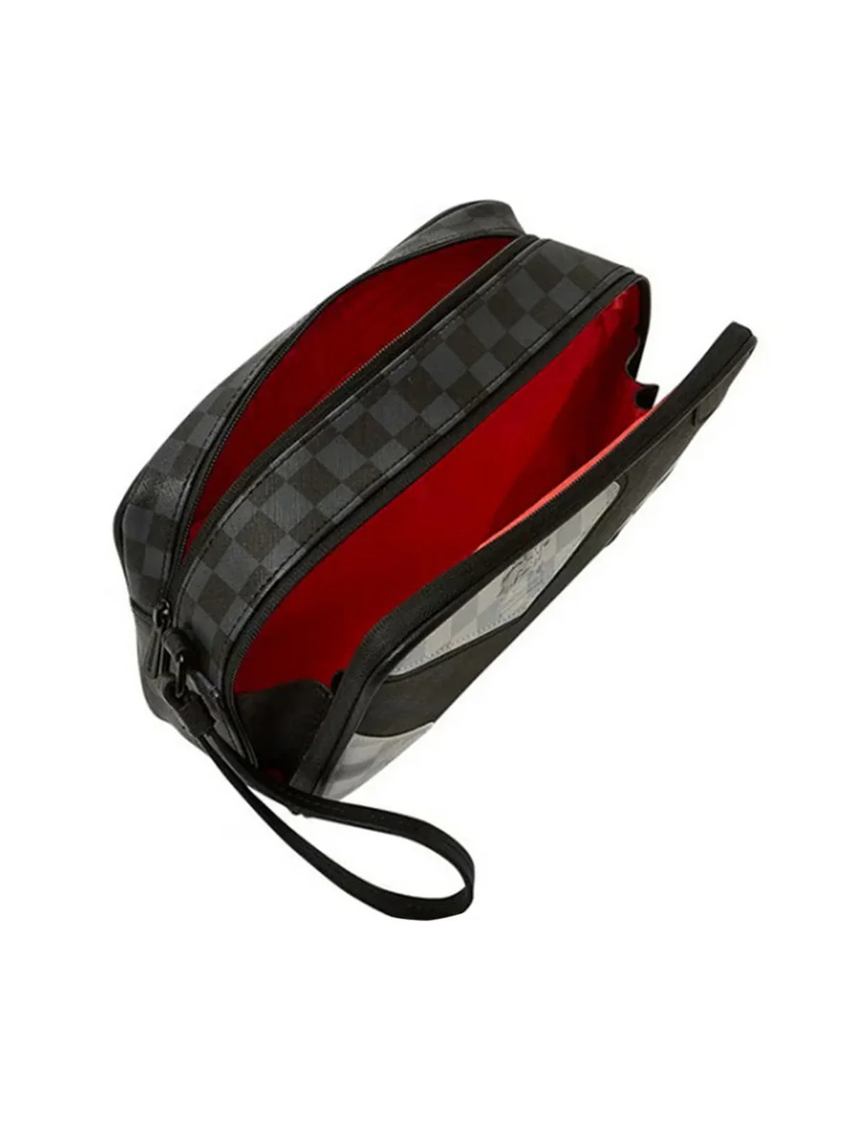 SPRAYGROUND Pochette Uomo TRIPLE DECKER HEIR TO THE THRONE TOILETRY - BRICK 910B6070NSZ Grigio - Image 2