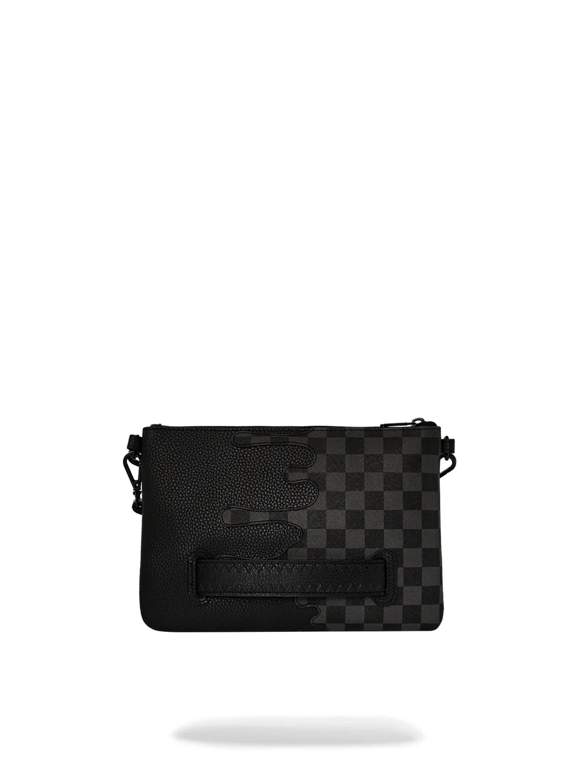 SPRAYGROUND Pochette Uomo UNFINISHED SHARK POUCHETTE 910B7479NSZ Grigio - Image 3
