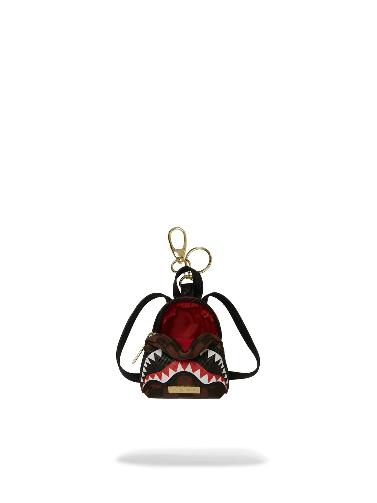 SPRAYGROUND Portachiavi Unisex adulto SAWTOOTH SHARKS IN PARIS KEYCHAIN 910K8005NSZ MARRONE - Image 3