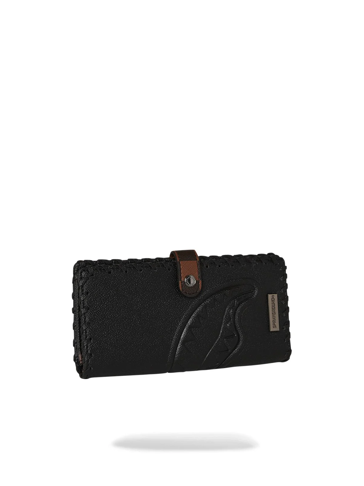 SPRAYGROUND Portafoglio Donna DOSE OF CHECK DEUX WALLET 910W8021NSZ Nero - Image 4