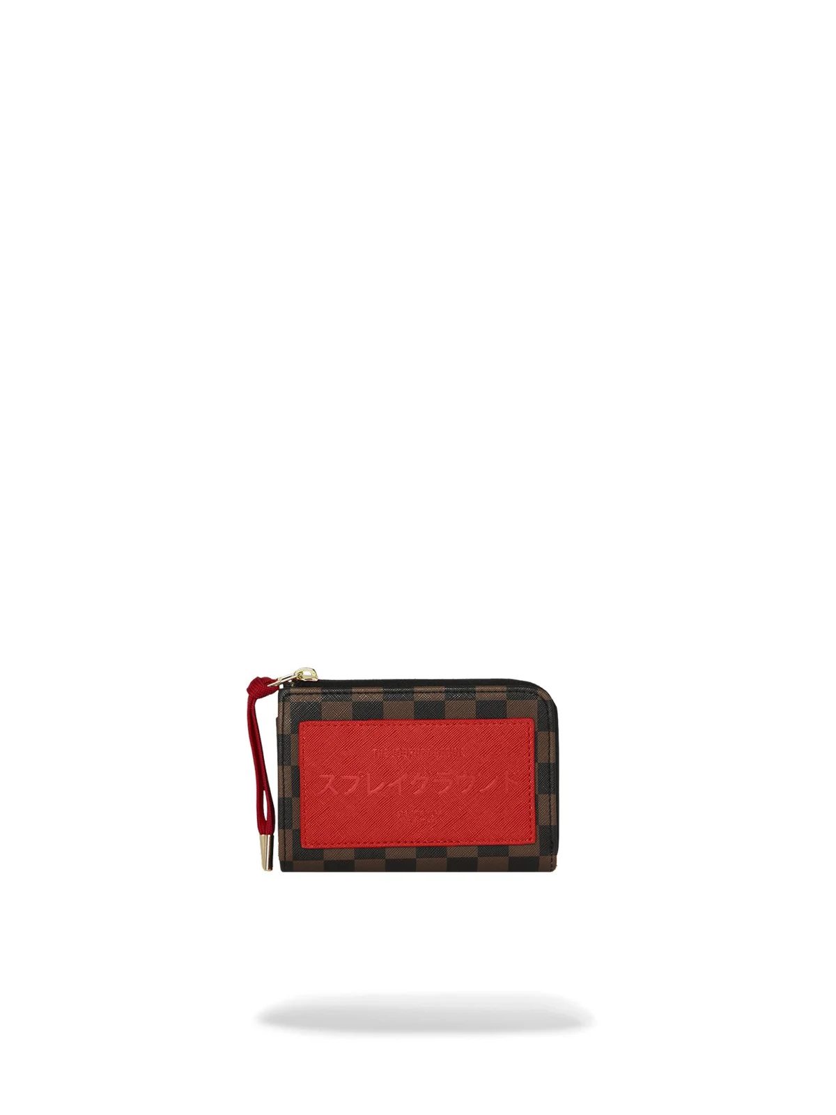 SPRAYGROUND Portafoglio Unisex adulto RED REDEMPTION  WALLET 910W8902NSZ Marrone - Image 3